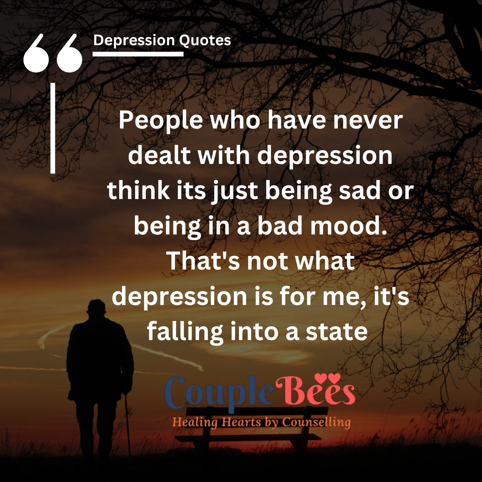 depression quotes, english text, mobile, wallpaper, image, dark background with image