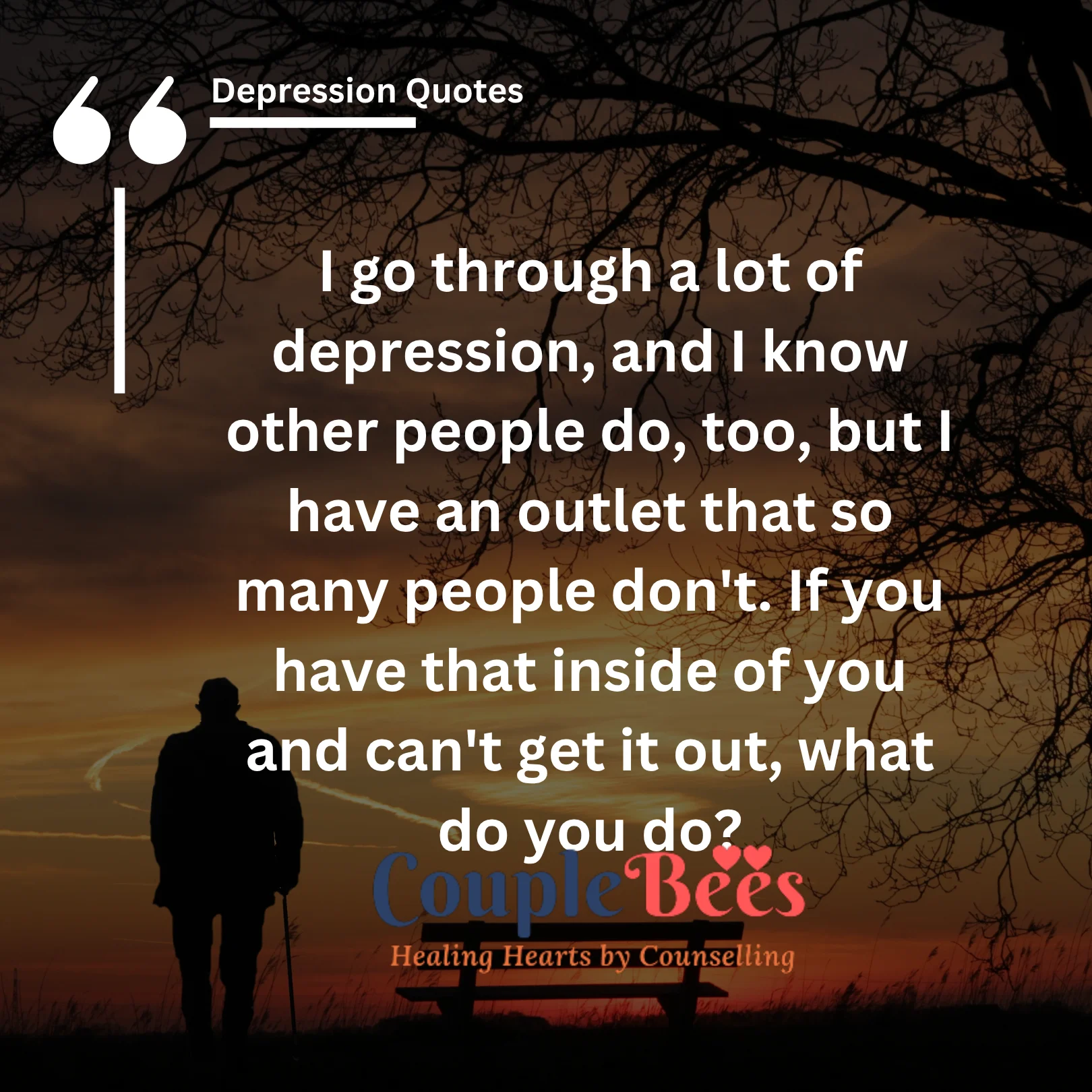 depression quotes, english text, mobile, wallpaper, image, dark background with image