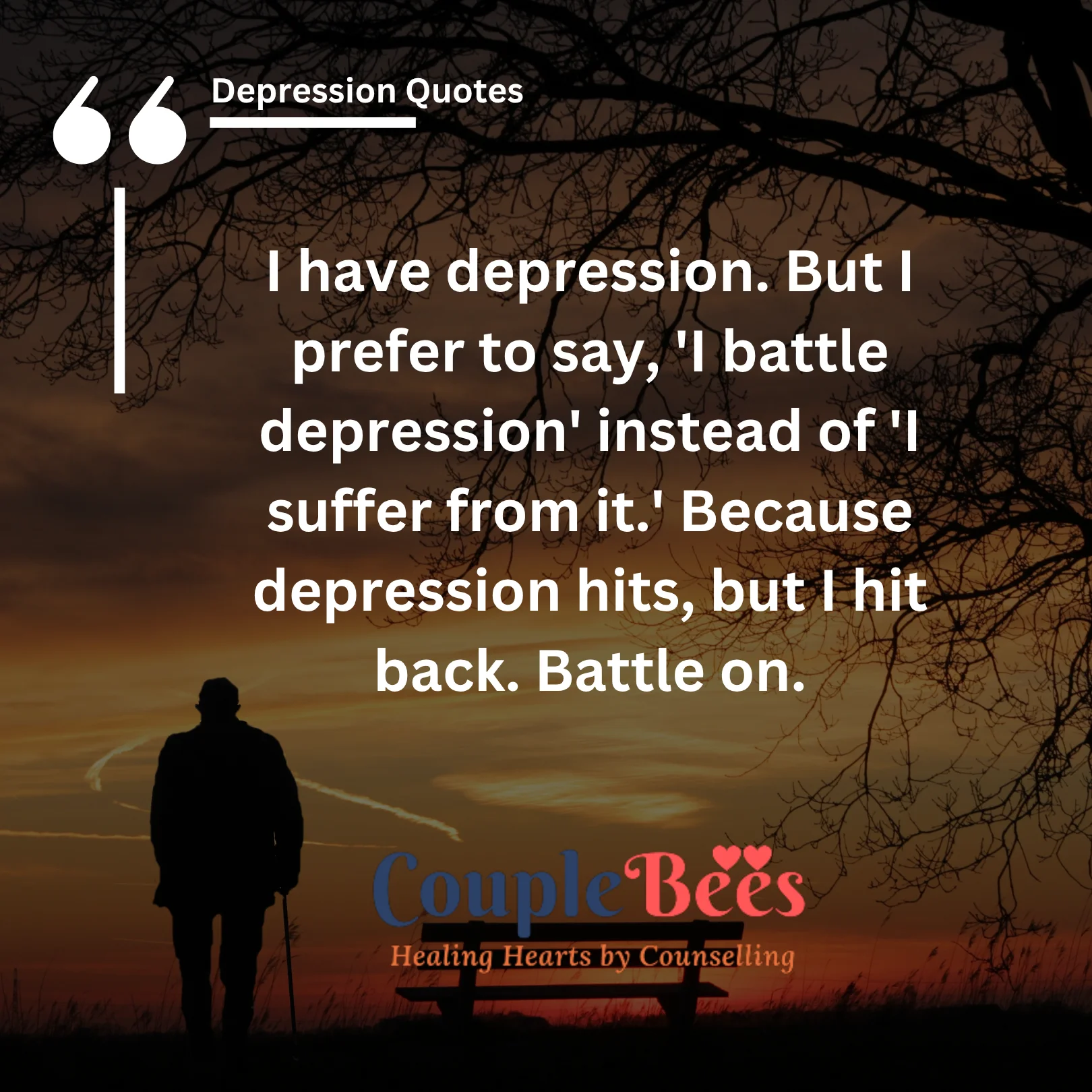 depression quotes, english text, mobile, wallpaper, image, dark background with image