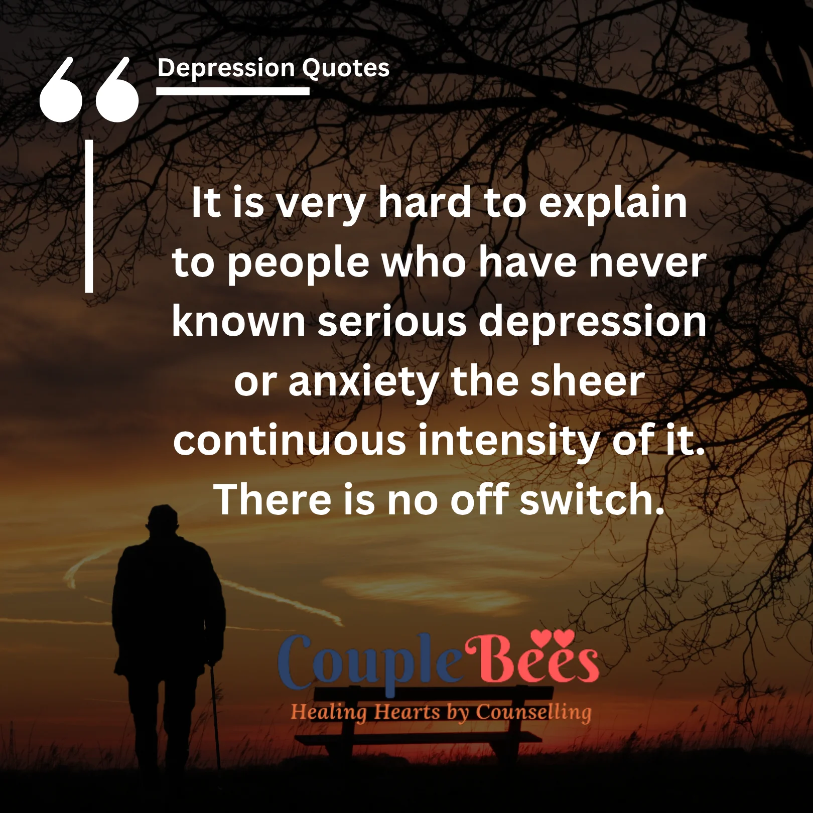 depression quotes, english text, mobile, wallpaper, image, dark background with image