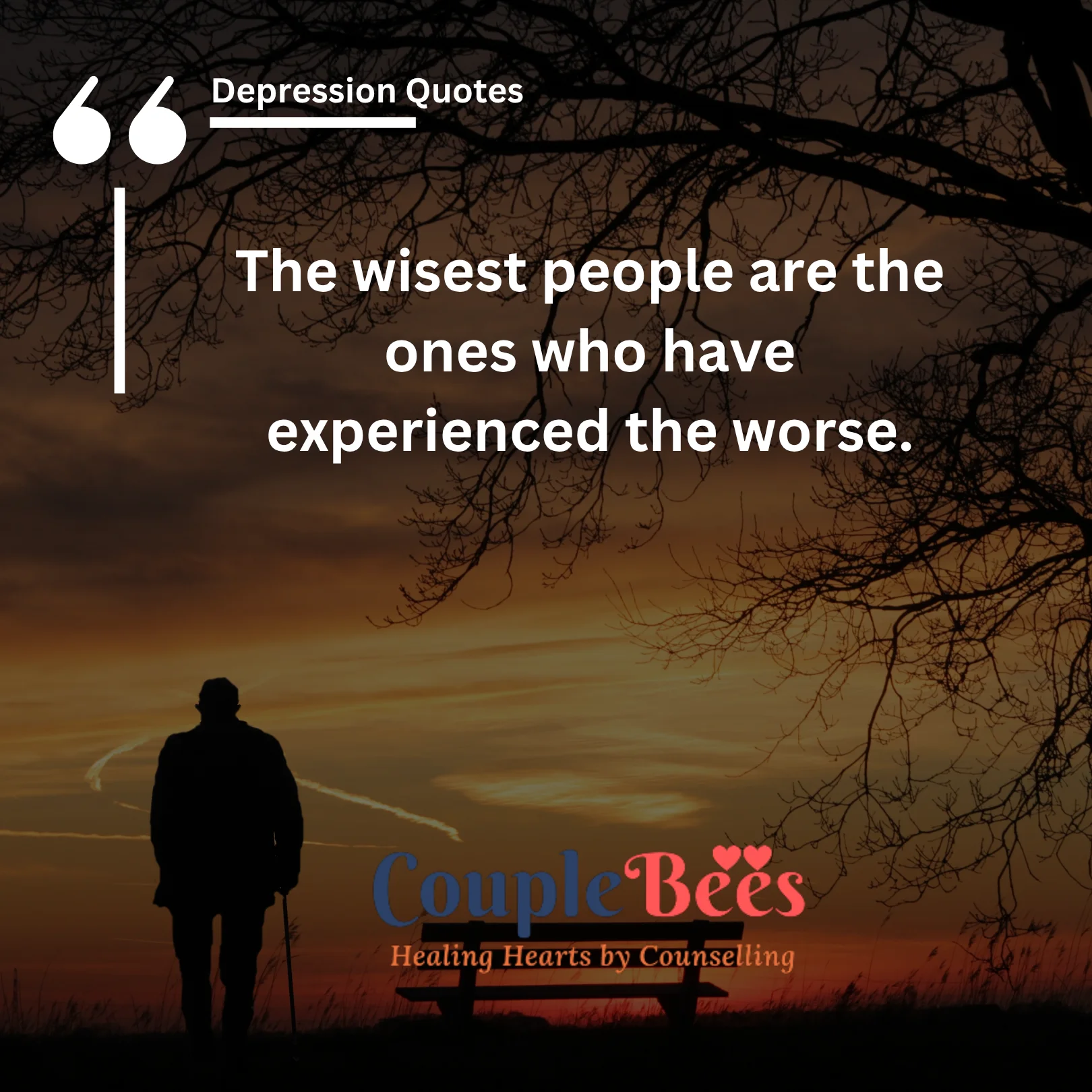 depression quotes, english text, mobile, wallpaper, image, dark background with image