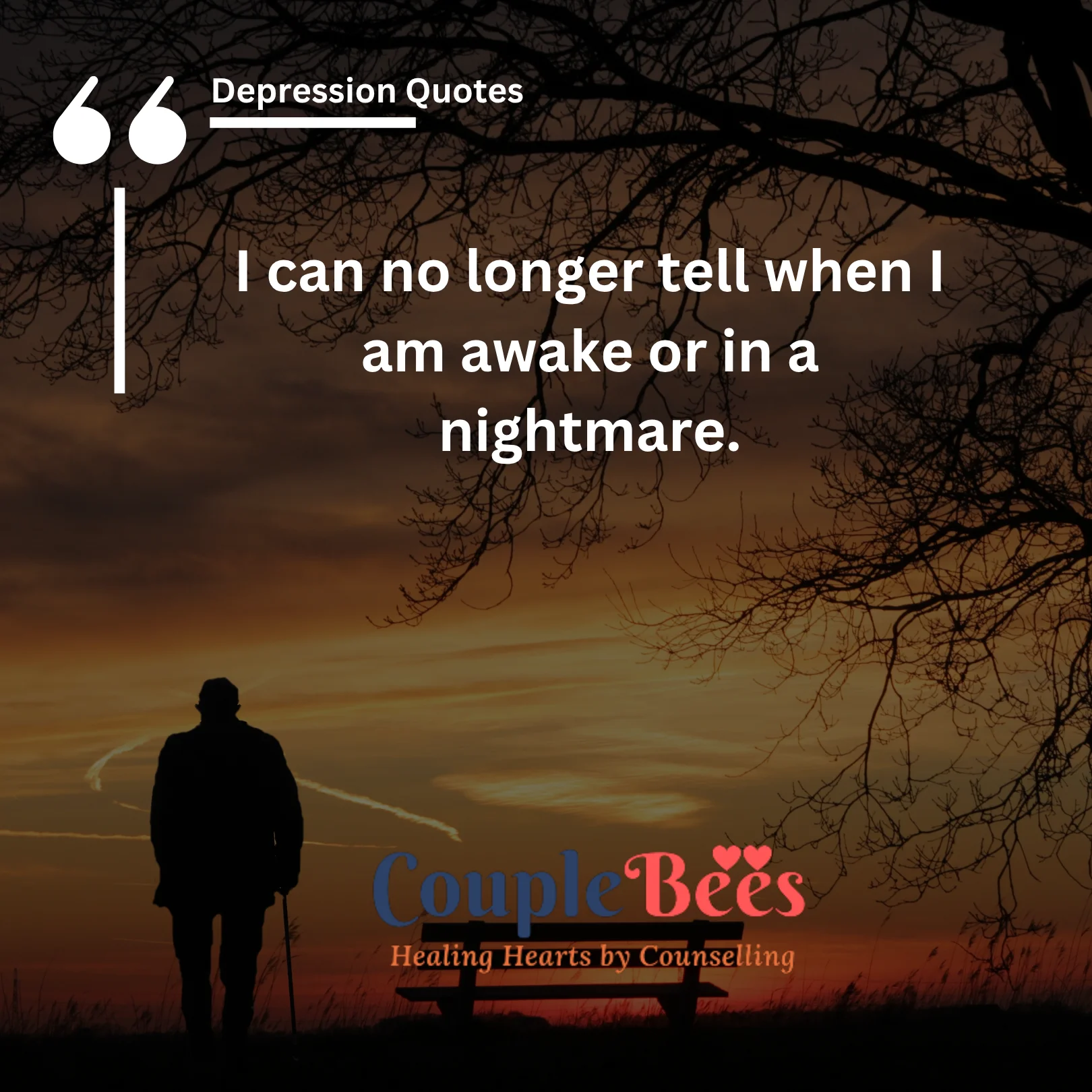 depression quotes, english text, mobile, wallpaper, image, dark background with image