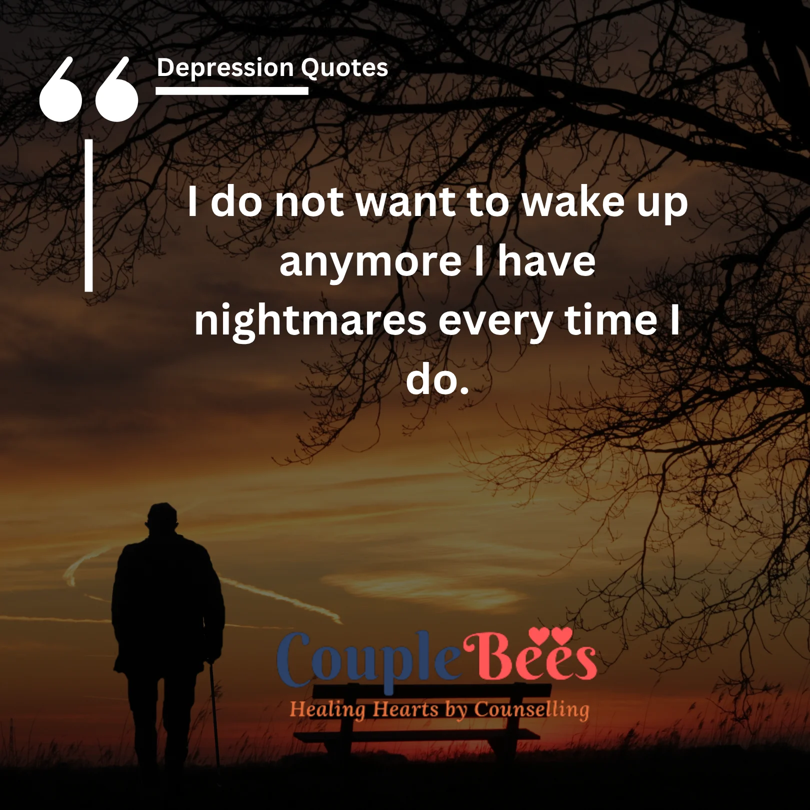 depression quotes, english text, mobile, wallpaper, image, dark background with image
