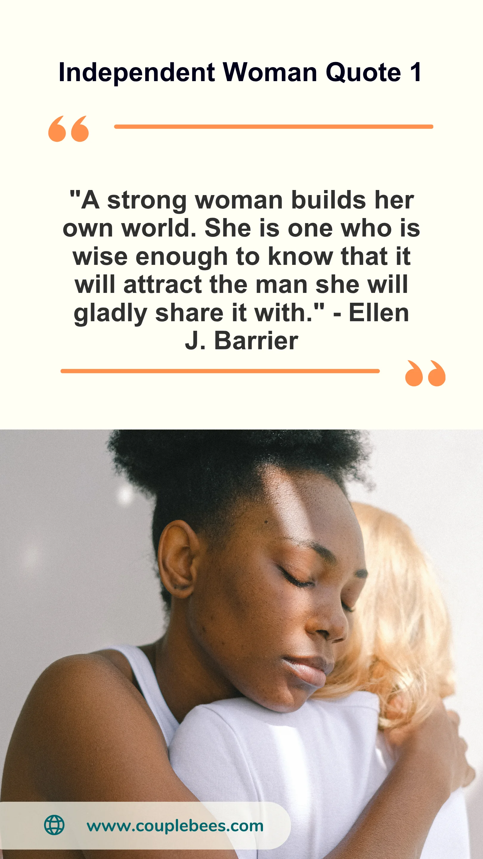 Independent Women Quote | HopeQure