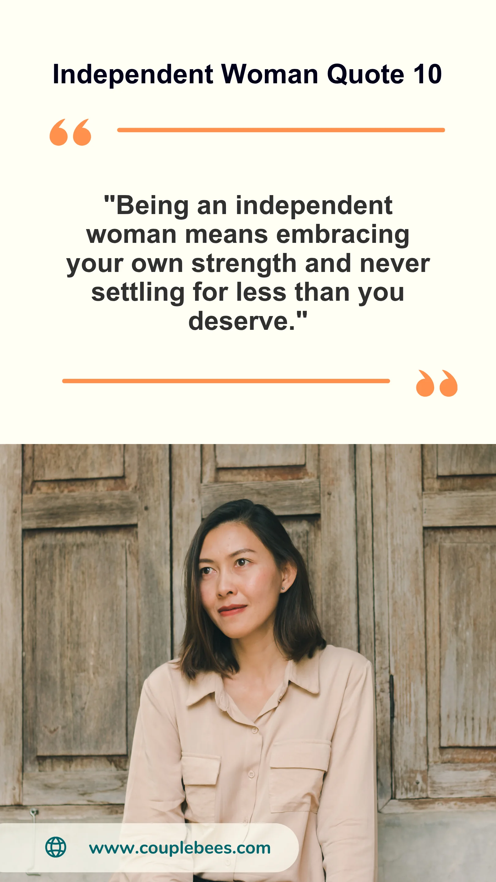 Independent Women Quote | HopeQure