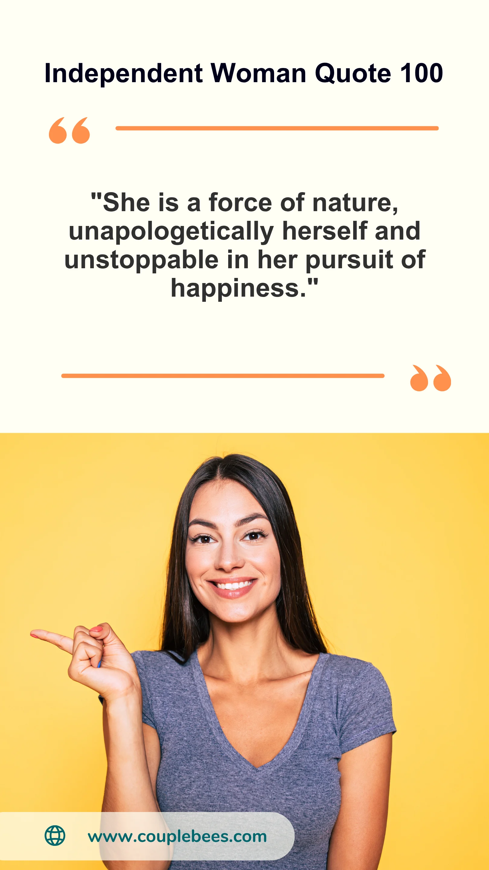 Independent Women Quote | HopeQure