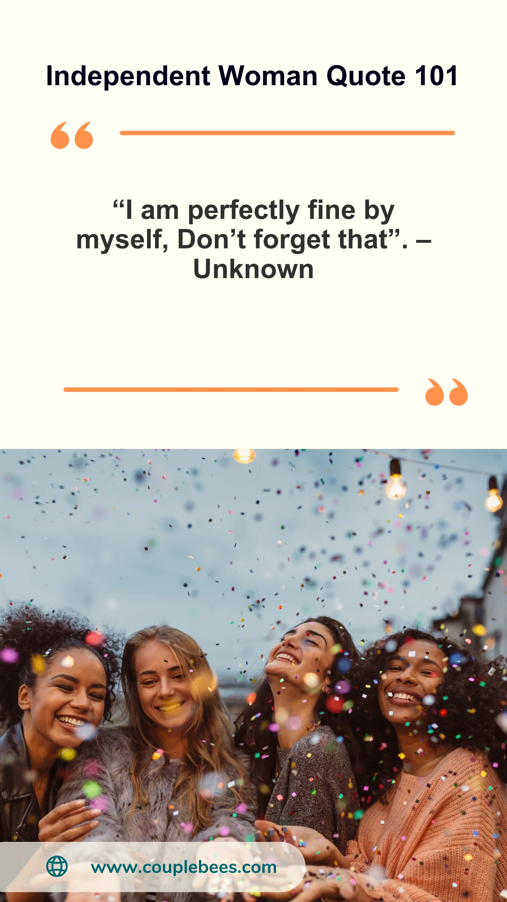 Independent Women Quote | HopeQure