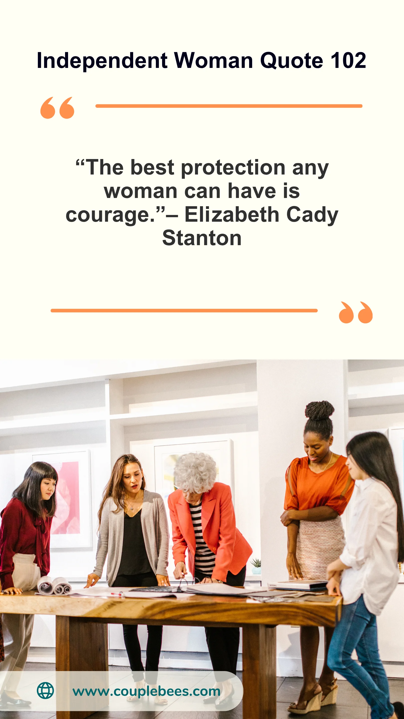 Independent Women Quote | HopeQure