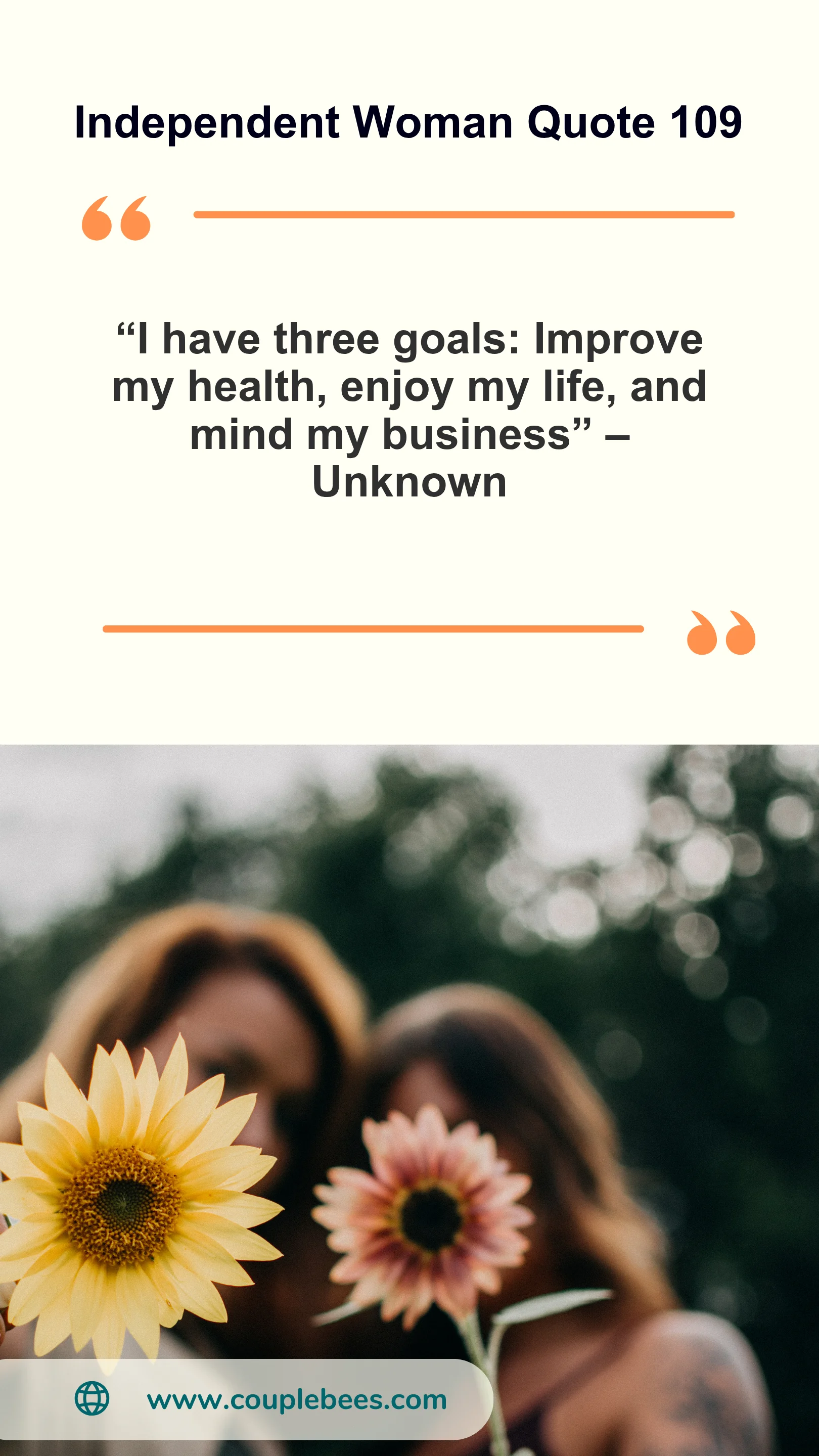 Independent Women Quote | HopeQure