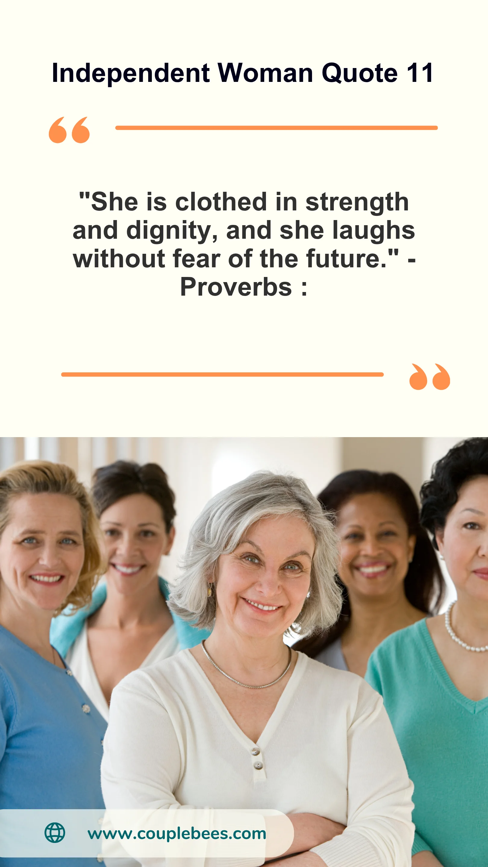 Independent Women Quote | HopeQure