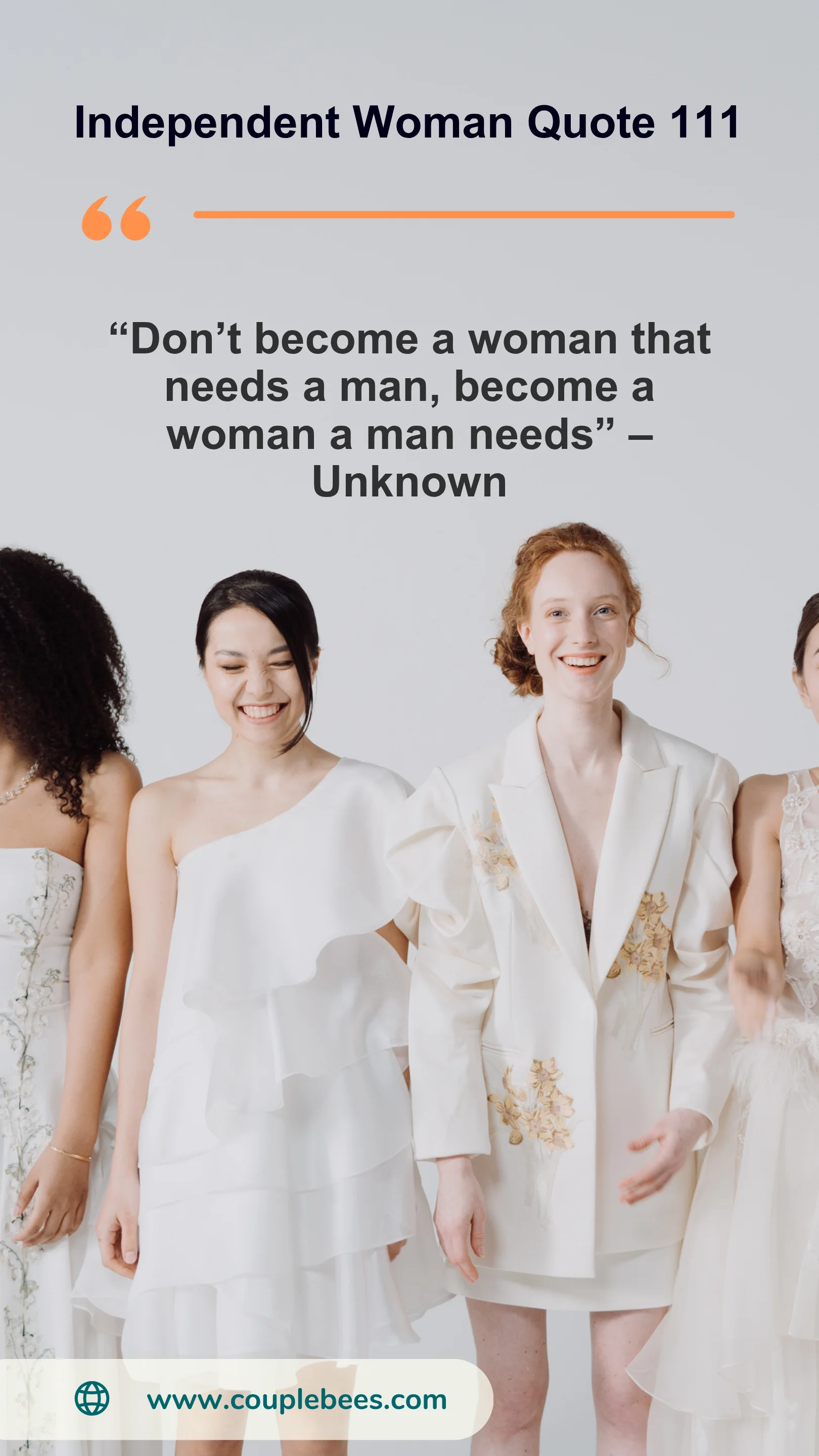 Independent Women Quote | HopeQure