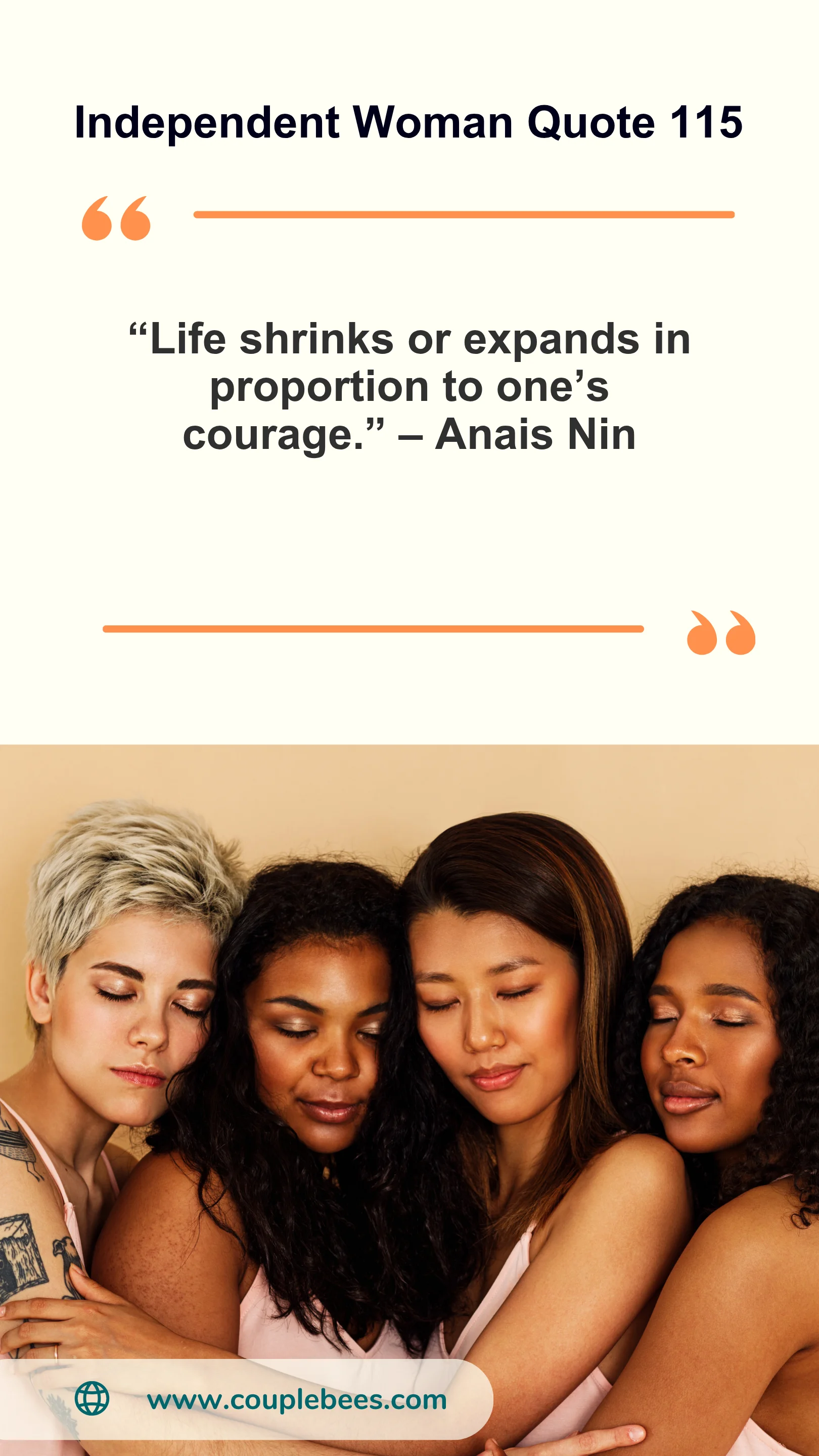 Independent Women Quote | HopeQure