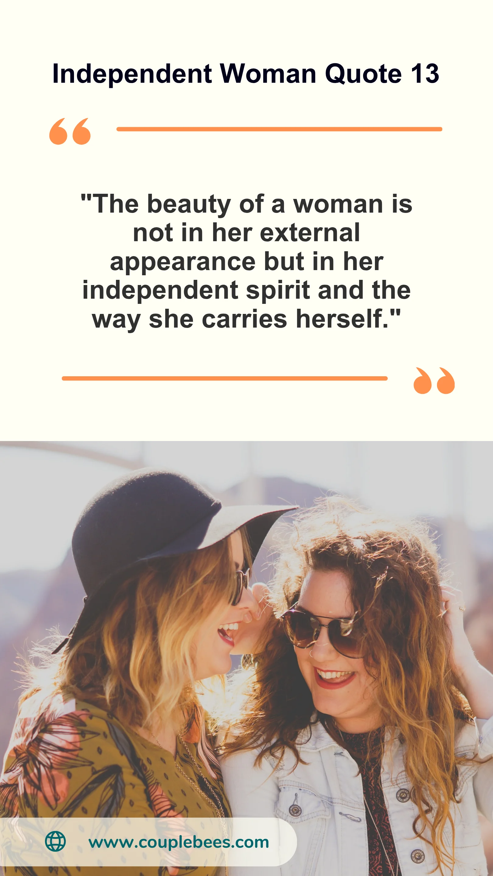 Independent Women Quote | HopeQure