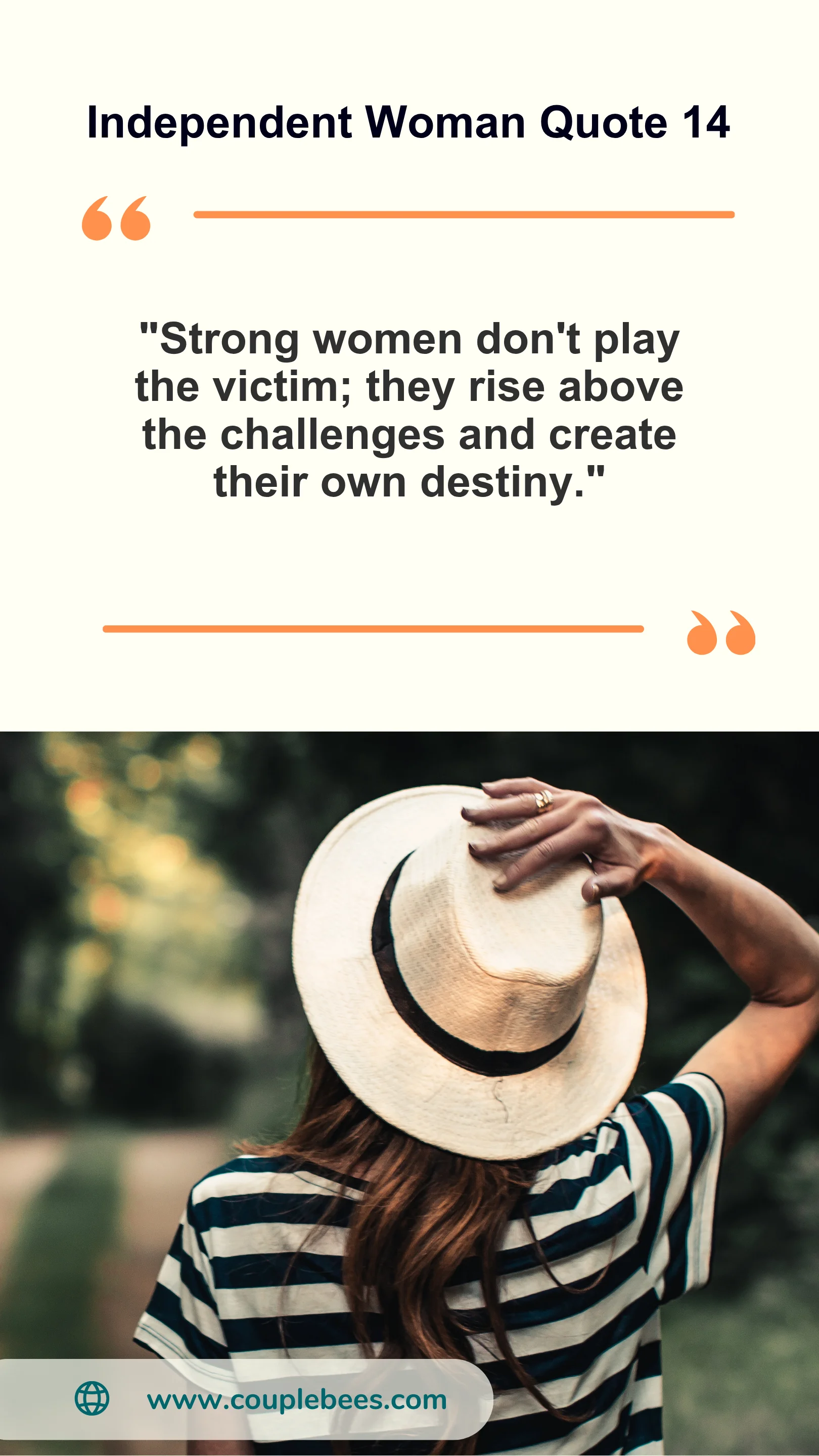 Independent Women Quote | HopeQure