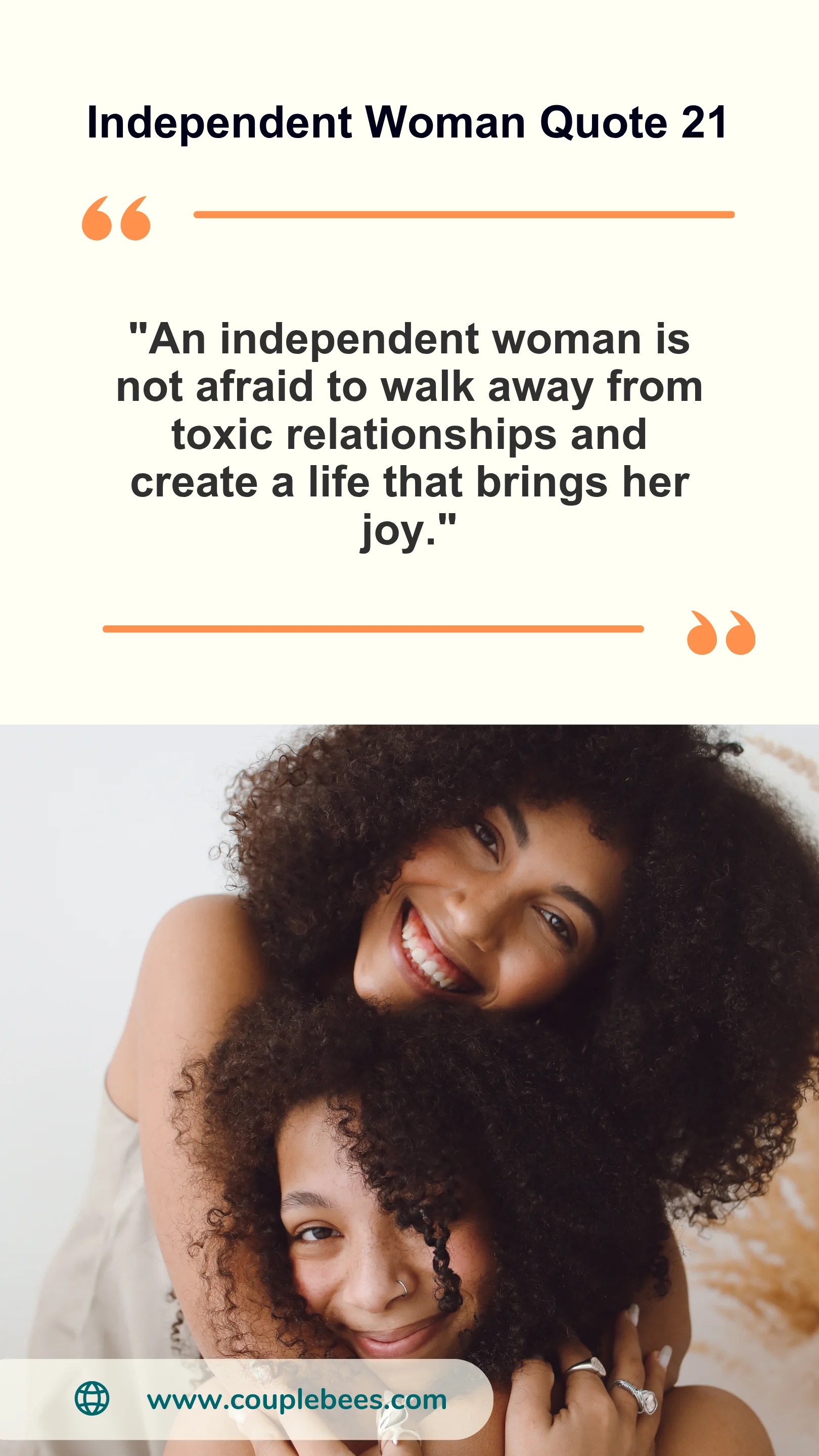 Independent Women Quote | HopeQure