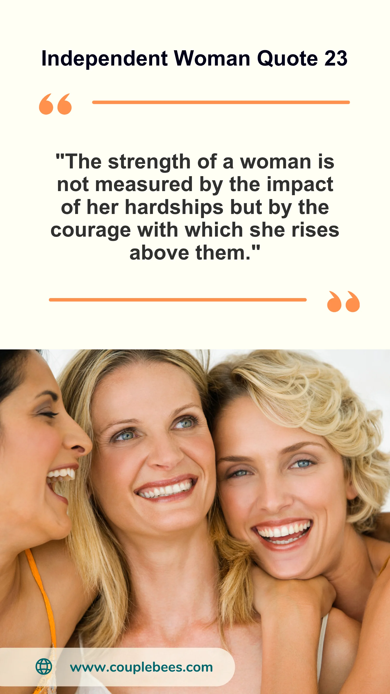 Independent Women Quote | HopeQure