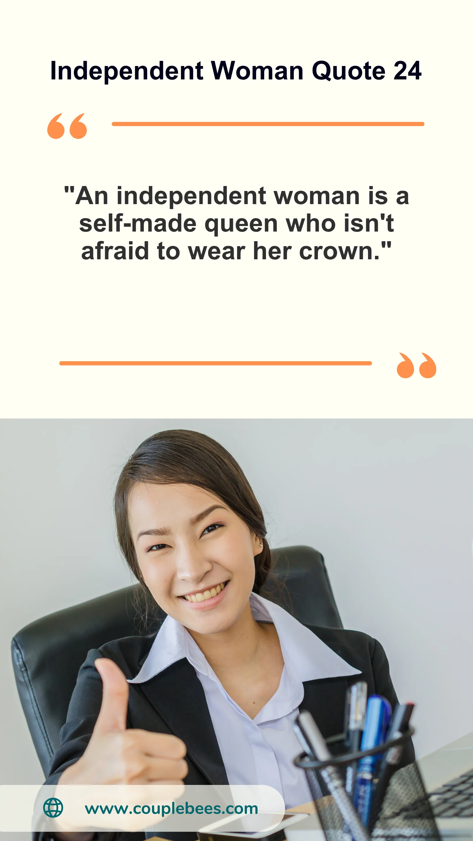 Independent Women Quote | HopeQure