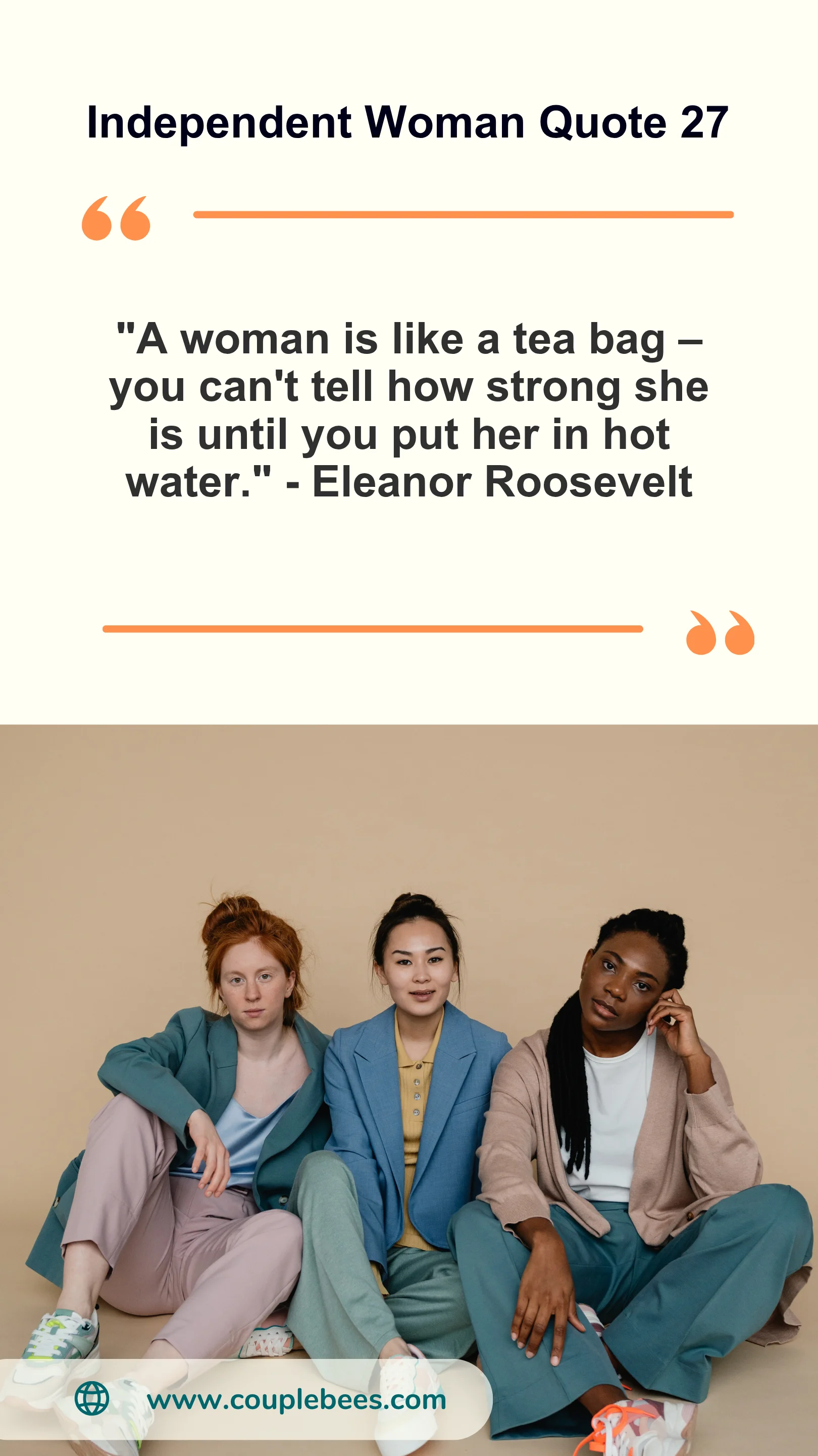 Independent Women Quote | HopeQure