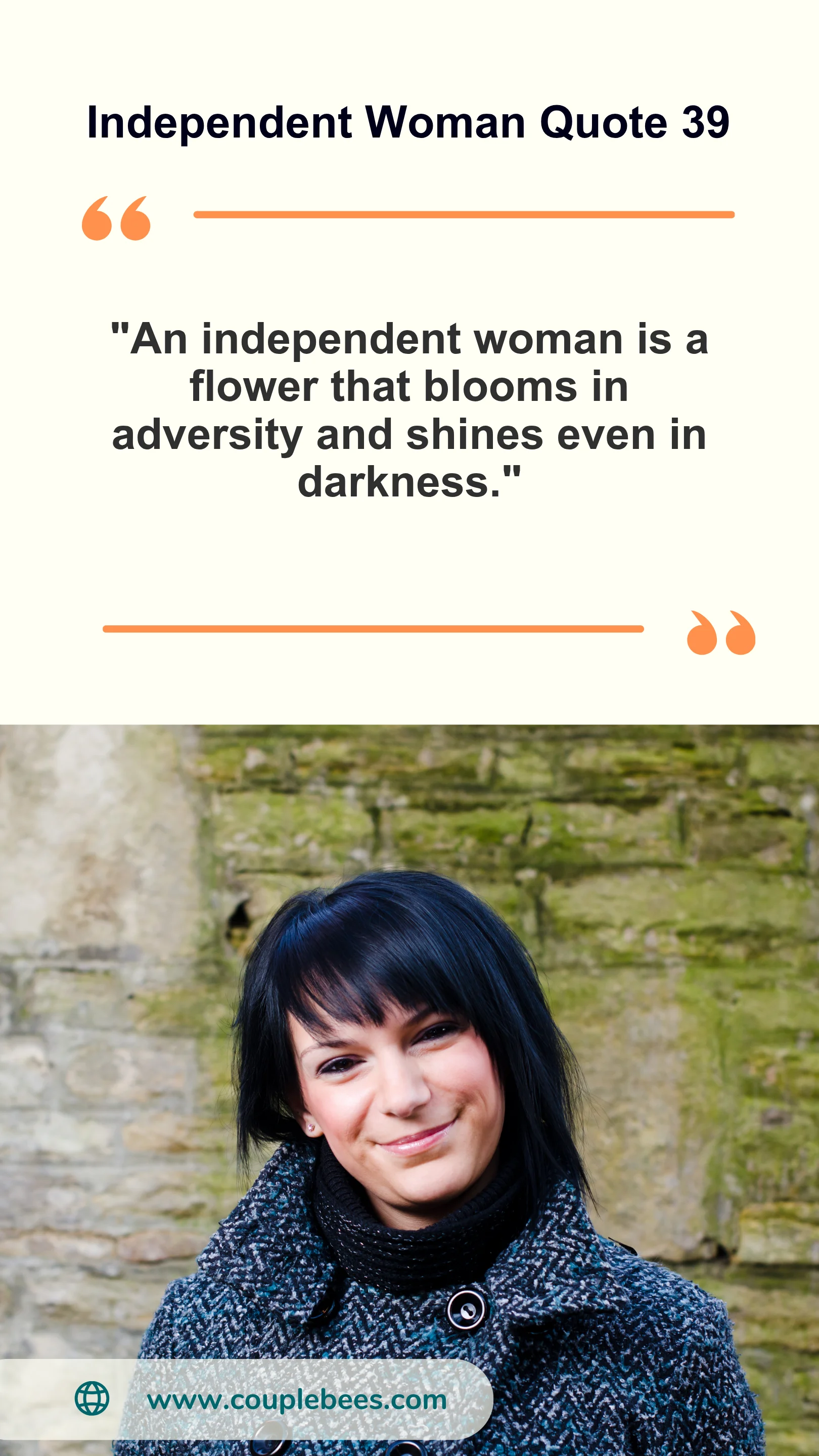 Independent Women Quote | HopeQure