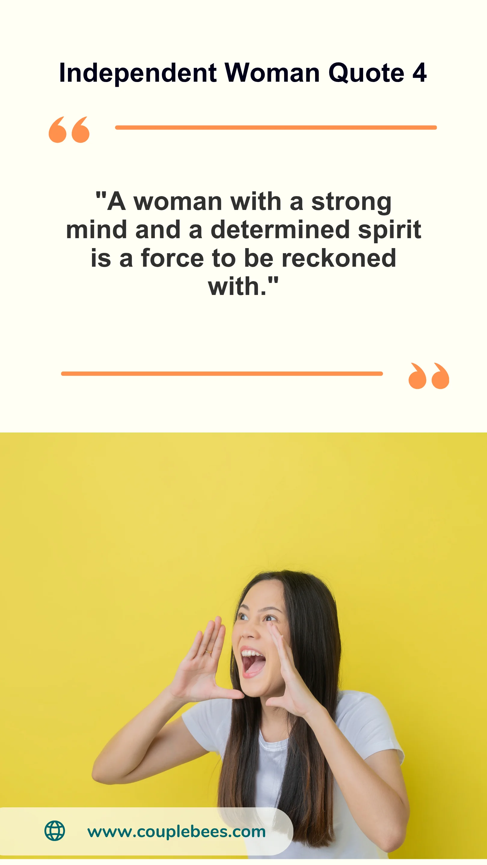 Independent Women Quote | HopeQure