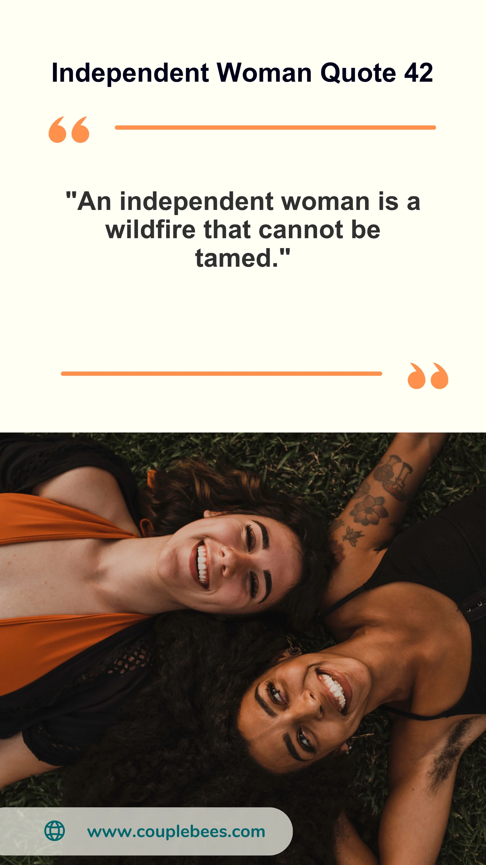 Independent Women Quote | HopeQure