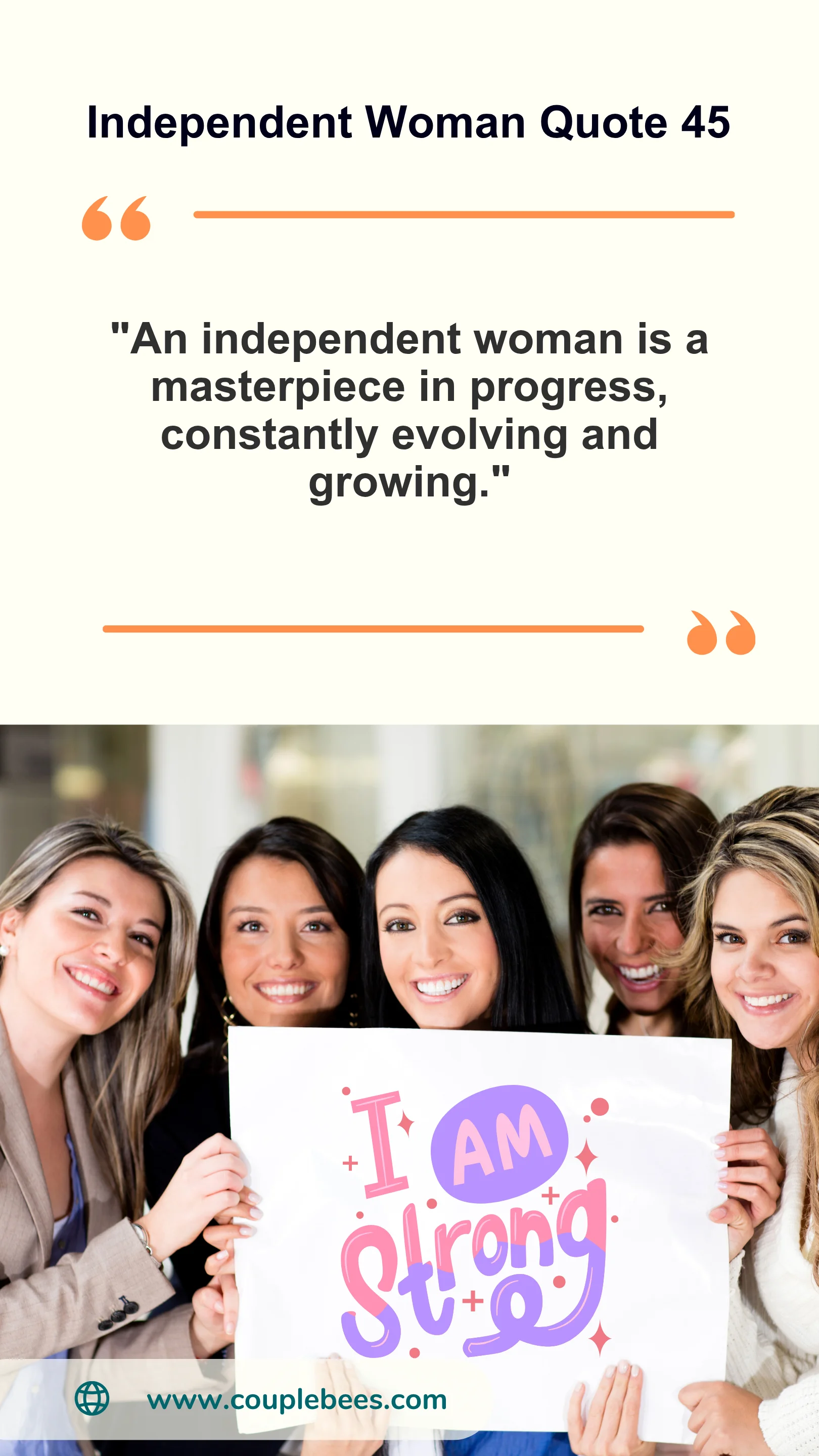 Independent Women Quote | HopeQure