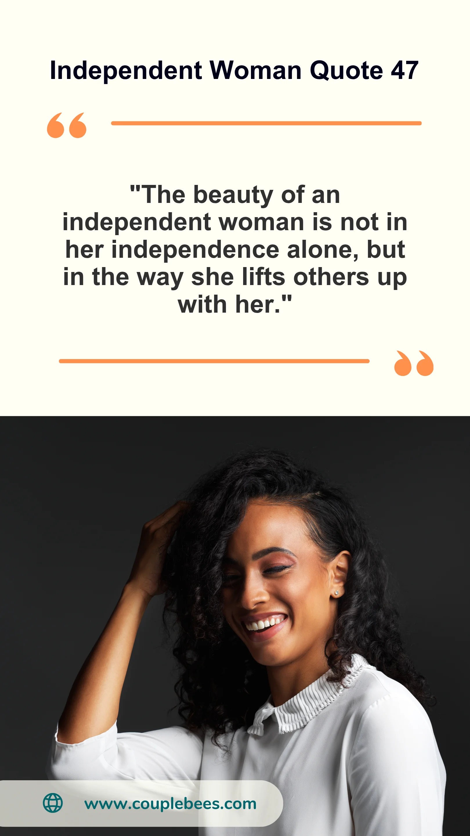Independent Women Quote | HopeQure