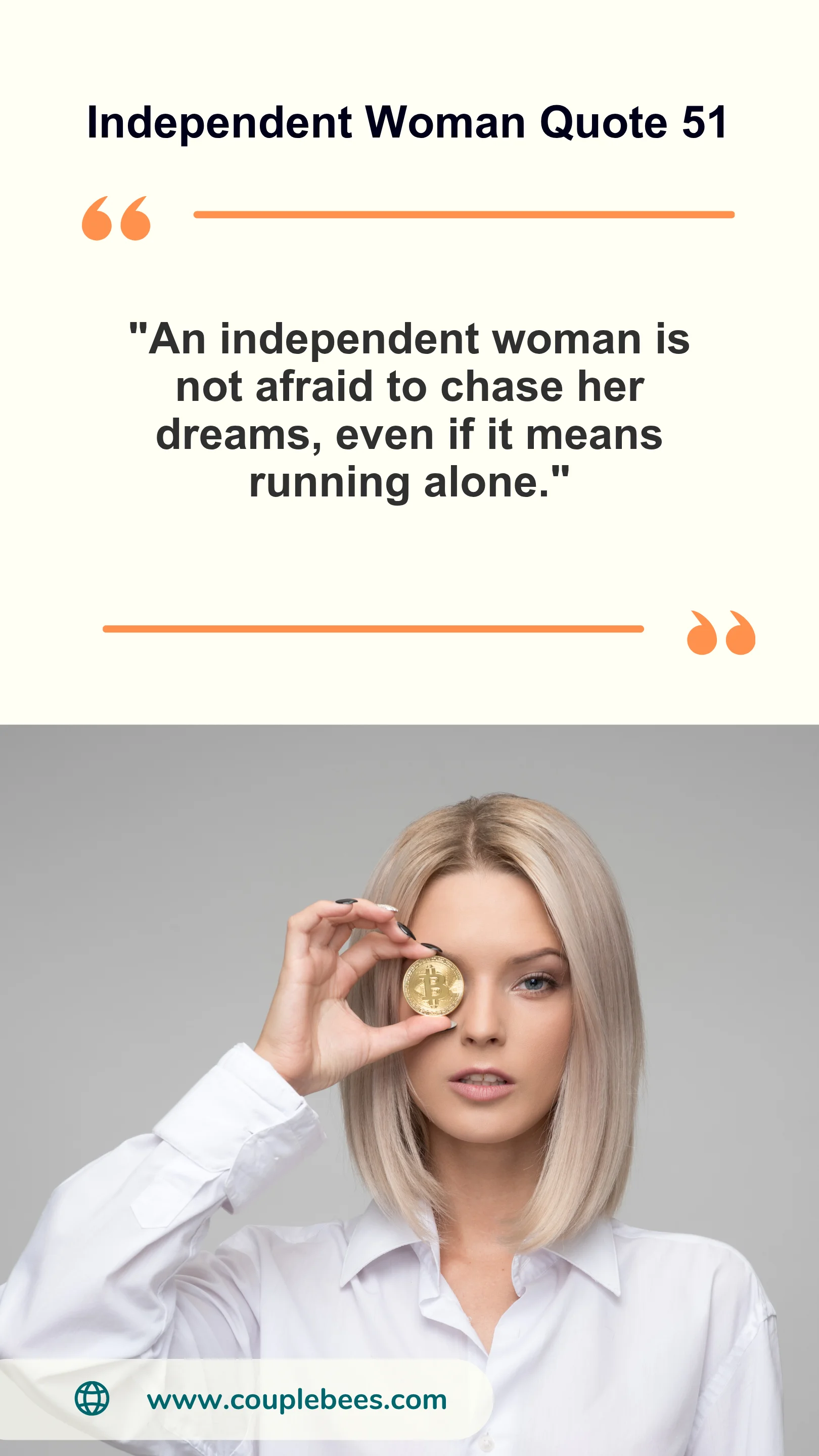 Independent Women Quote | HopeQure