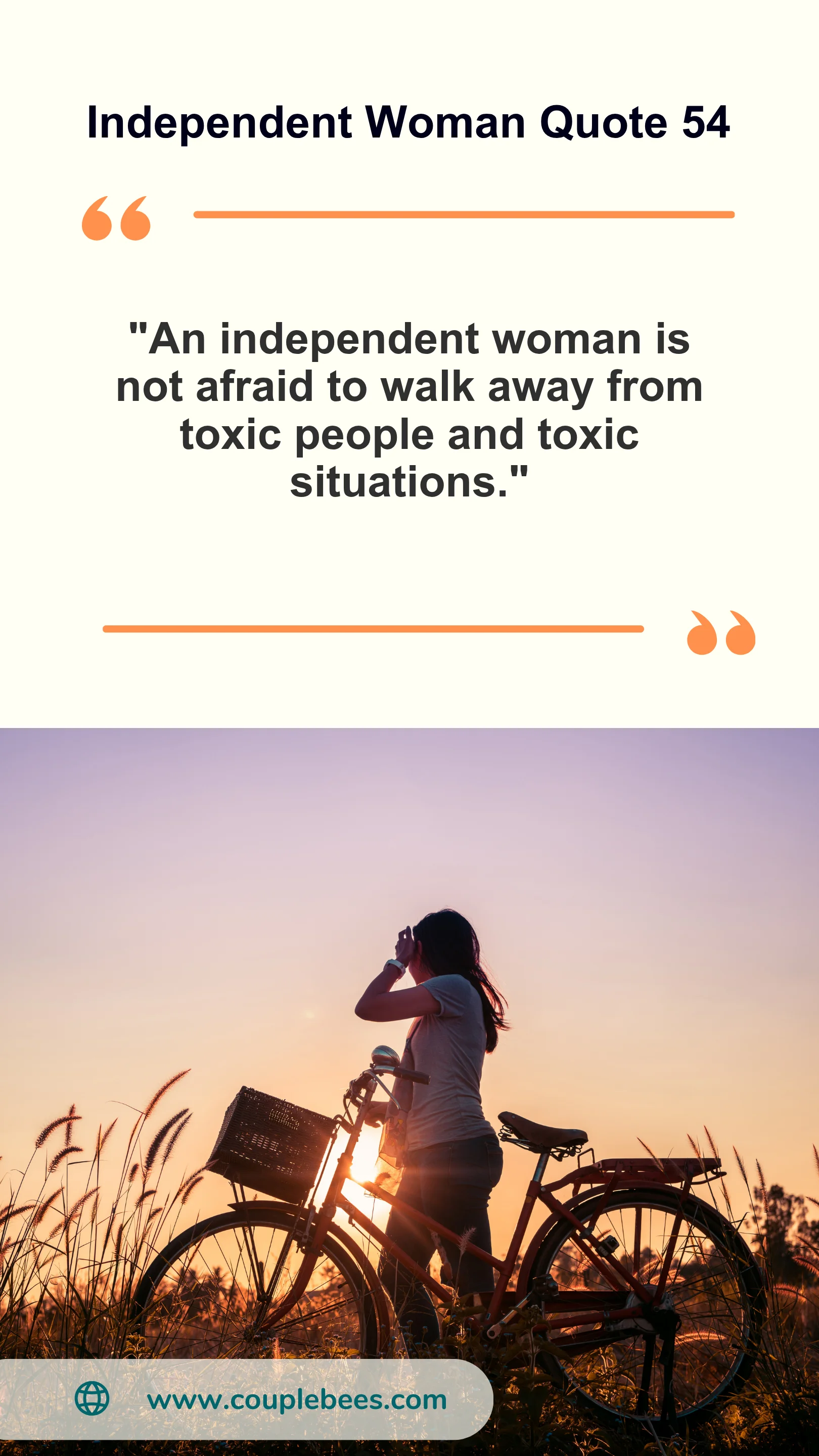 Independent Women Quote | HopeQure