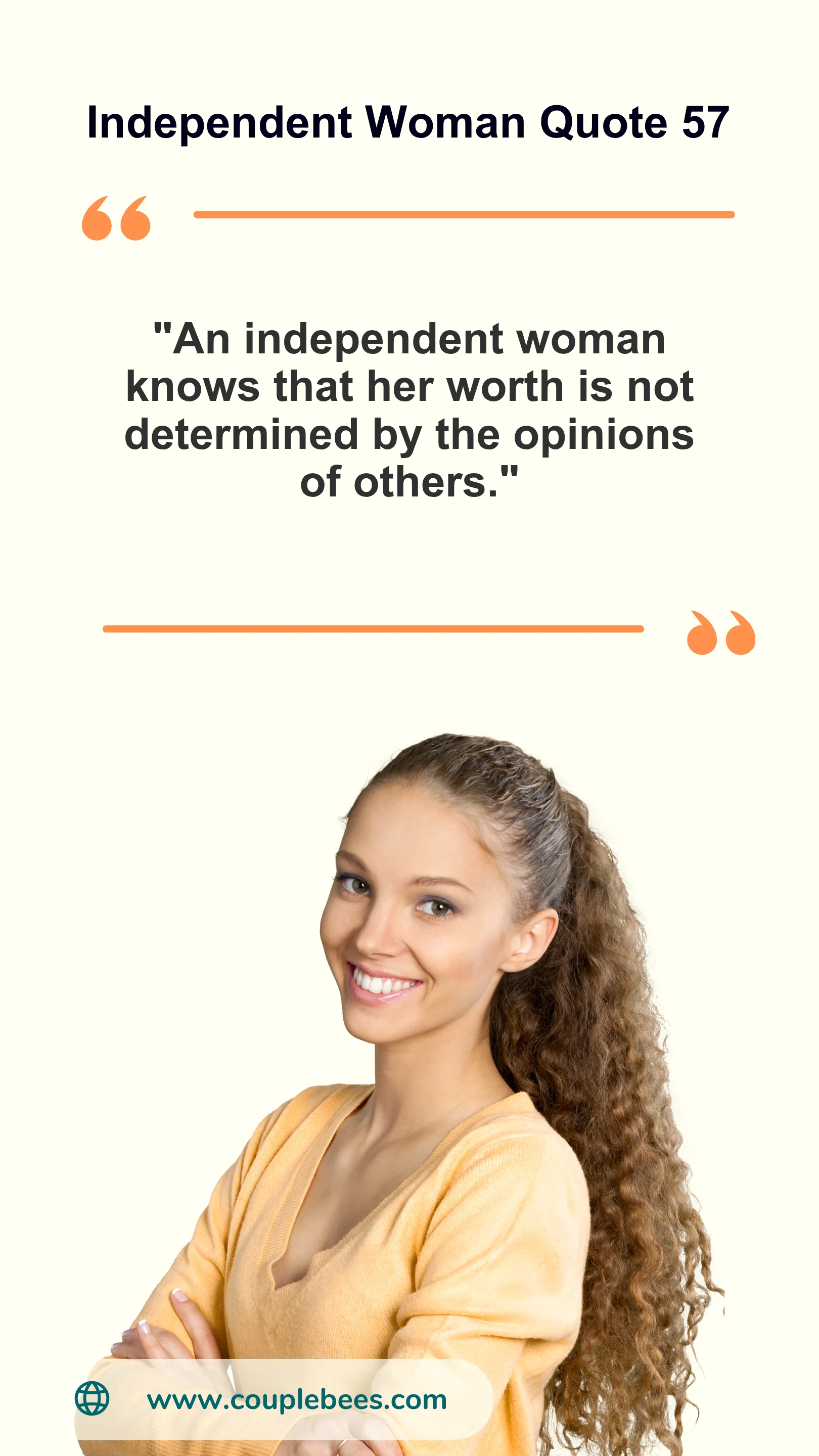 Independent Women Quote | HopeQure