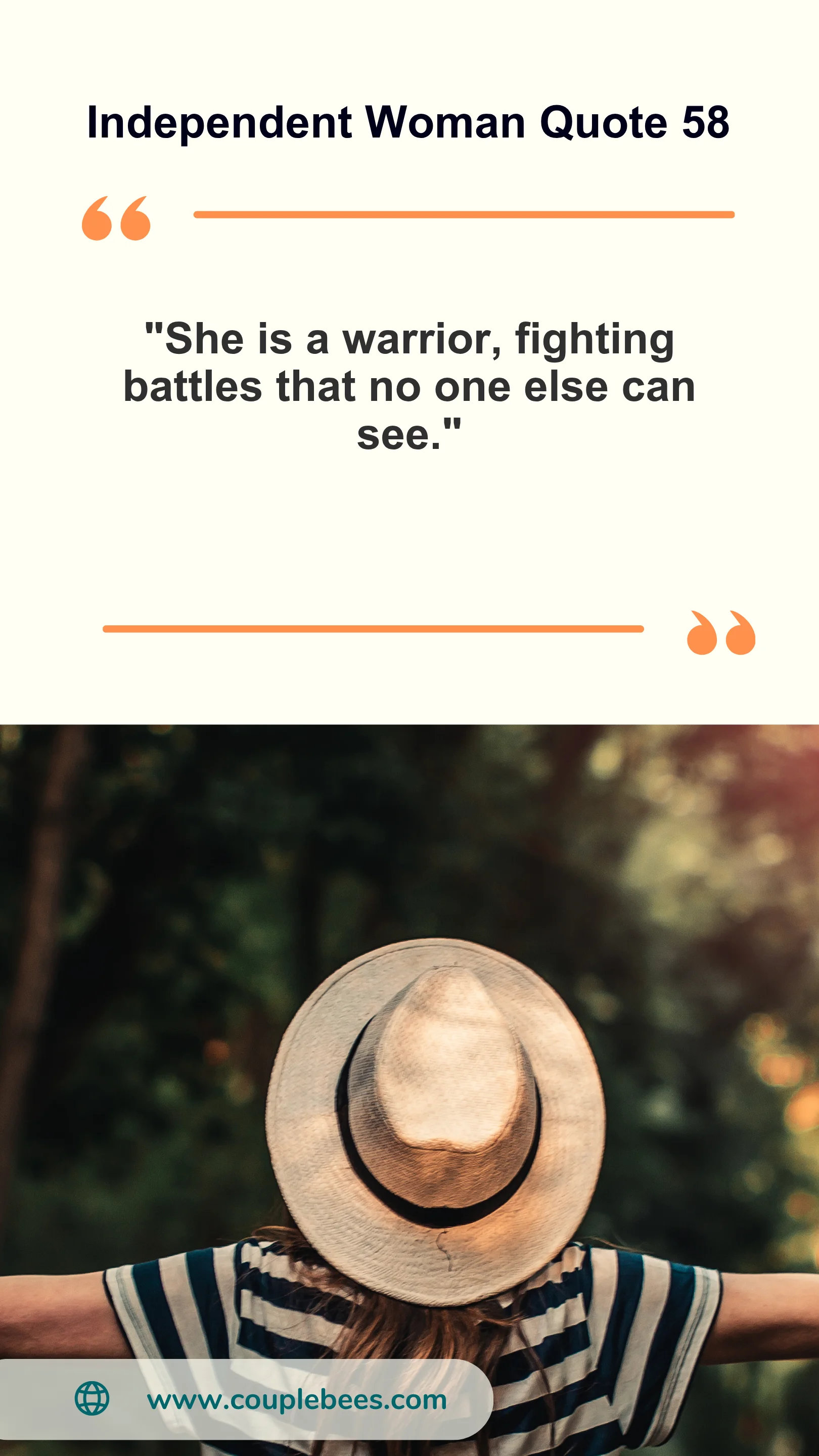 Independent Women Quote | HopeQure