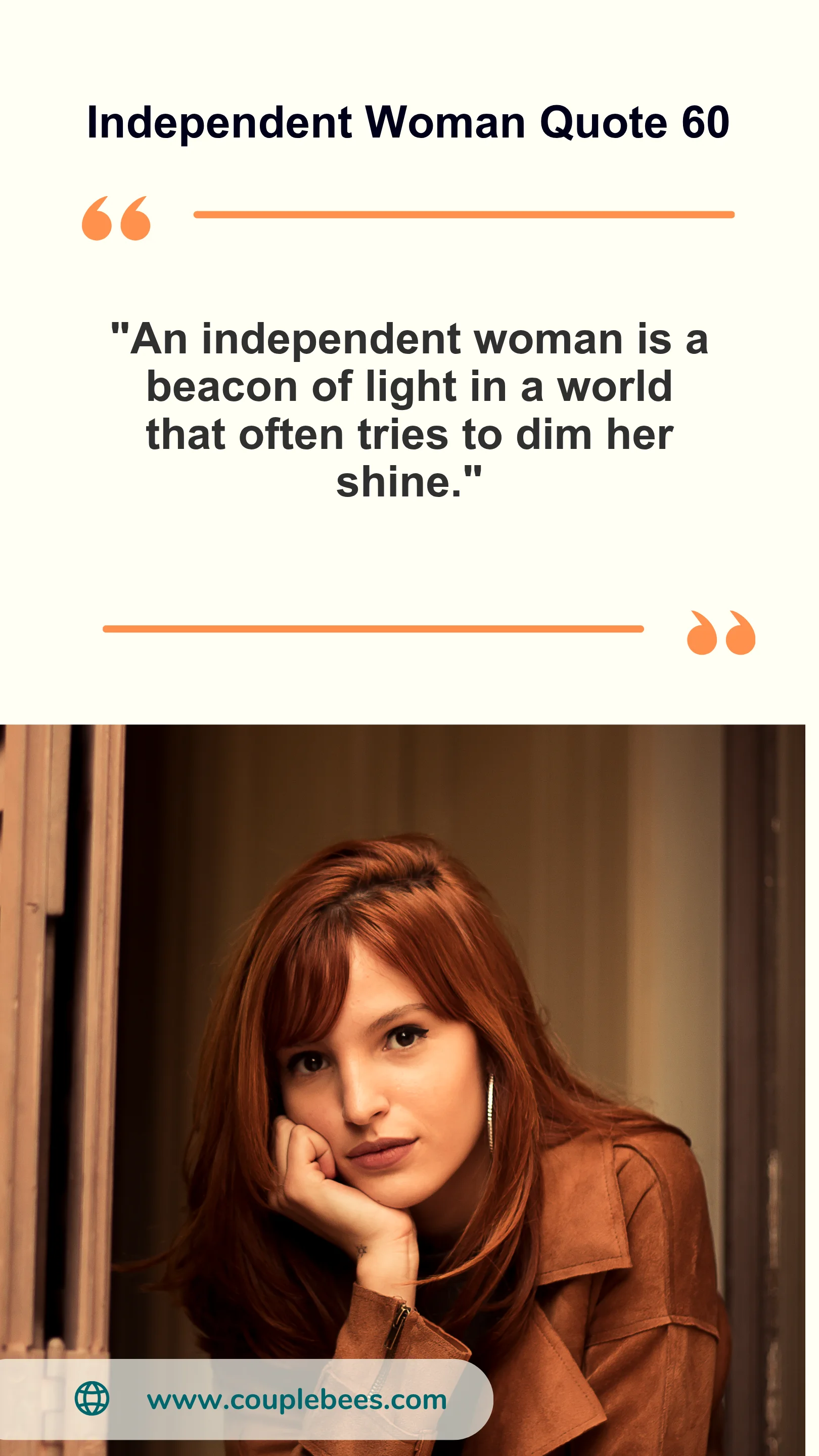 Independent Women Quote | HopeQure