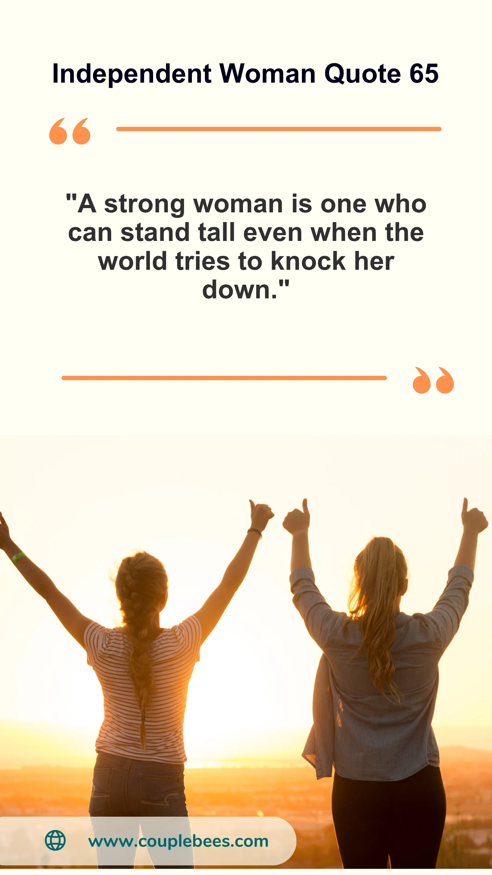 Independent Women Quote | HopeQure