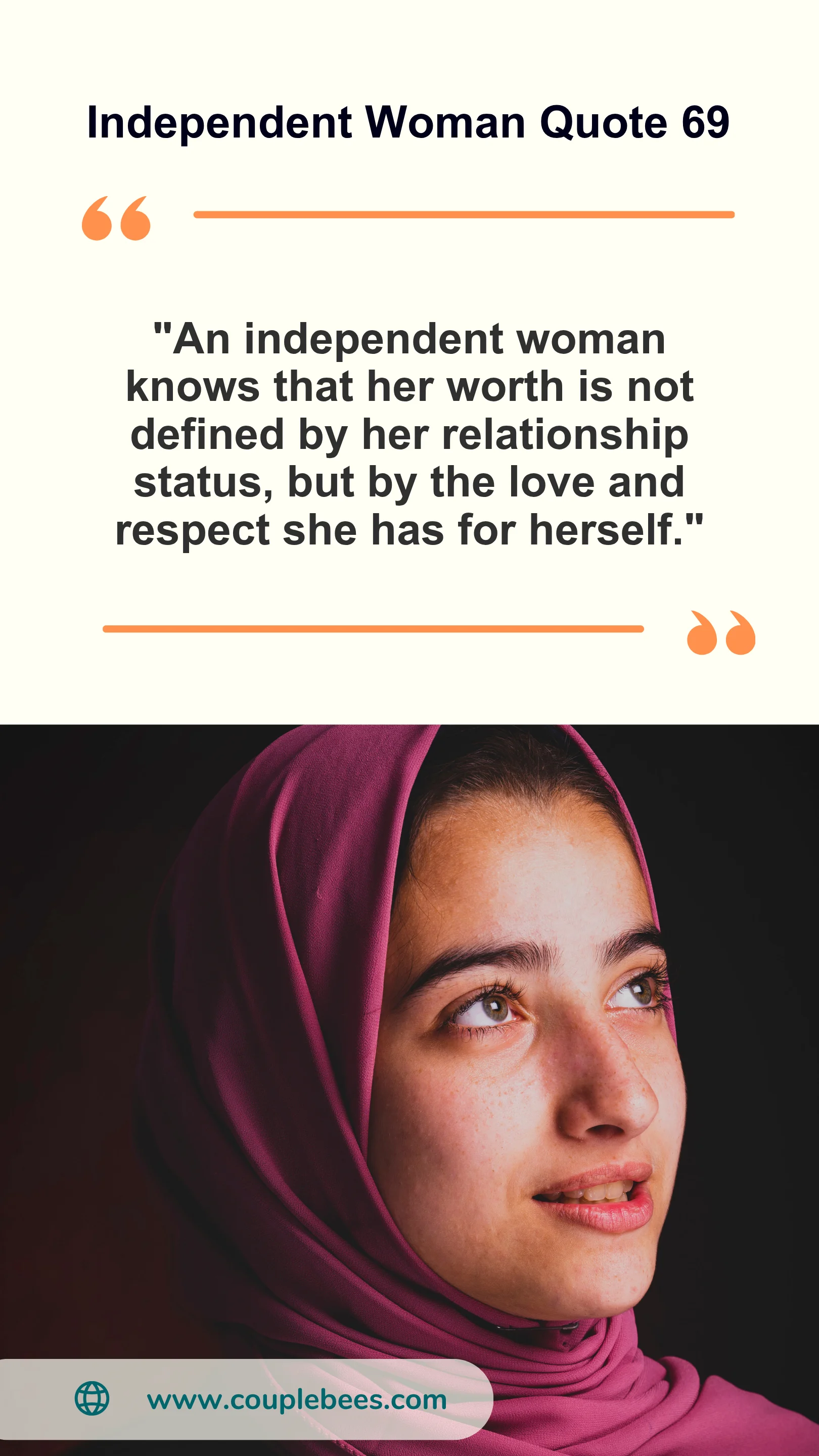 Independent Women Quote | HopeQure