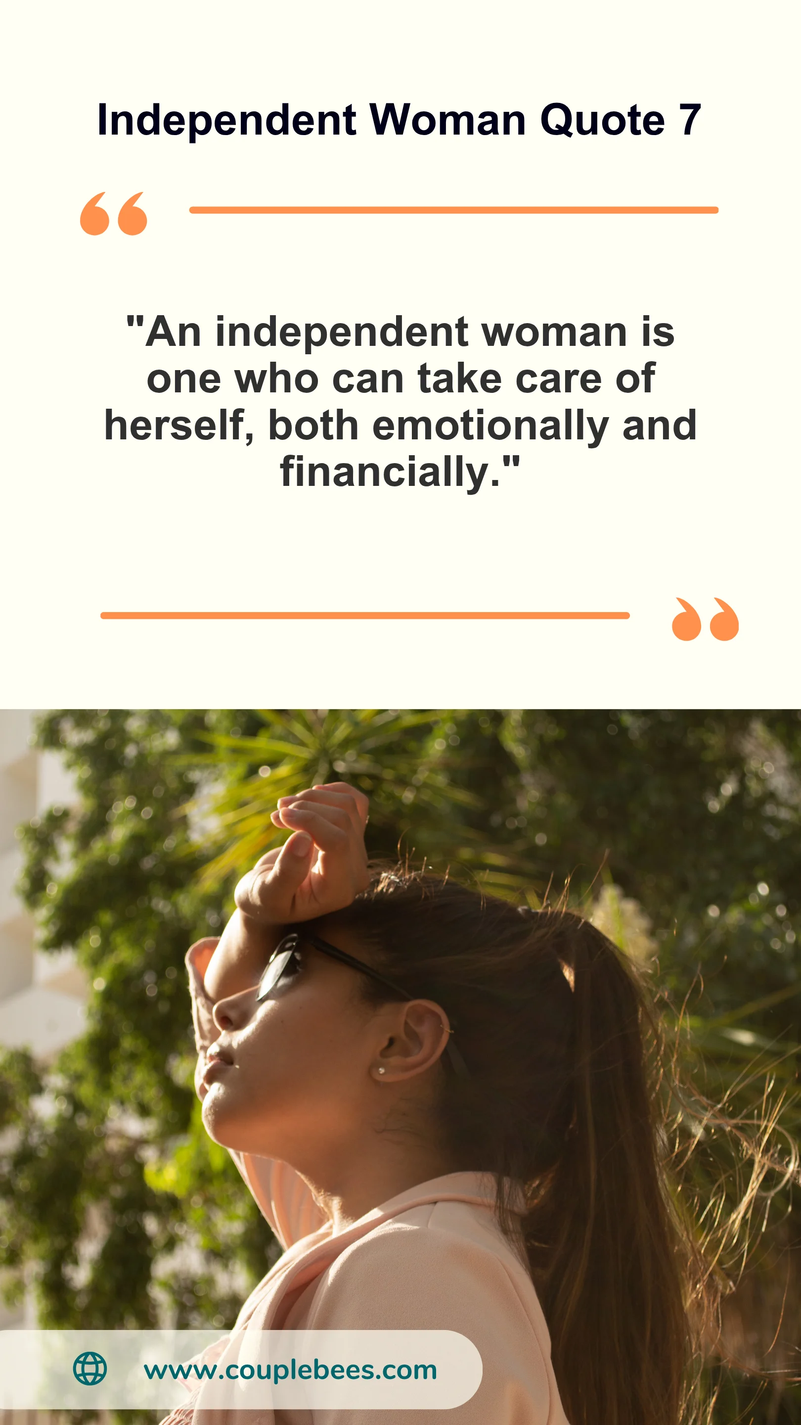 Independent Women Quote | HopeQure