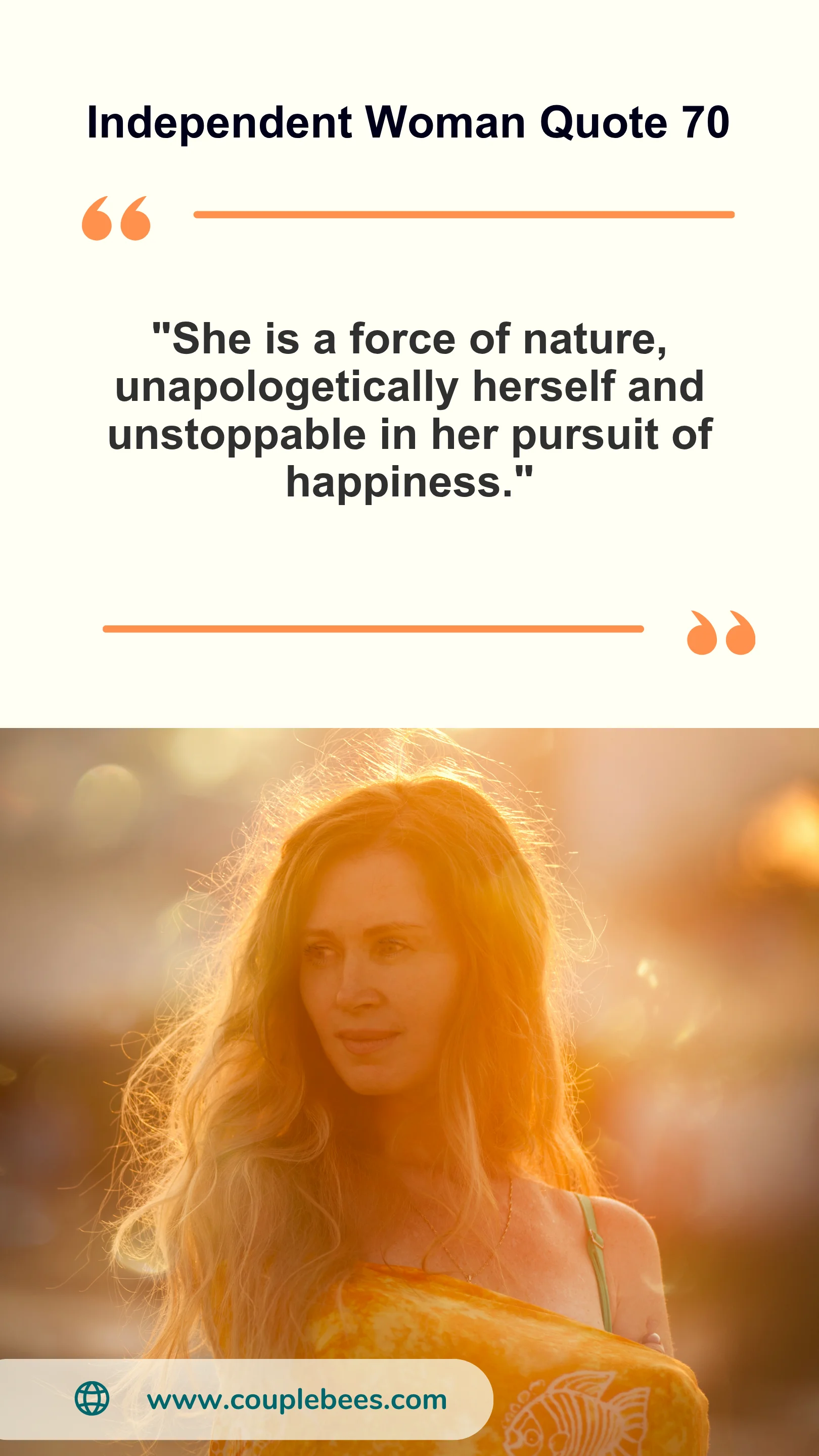 Independent Women Quote | HopeQure
