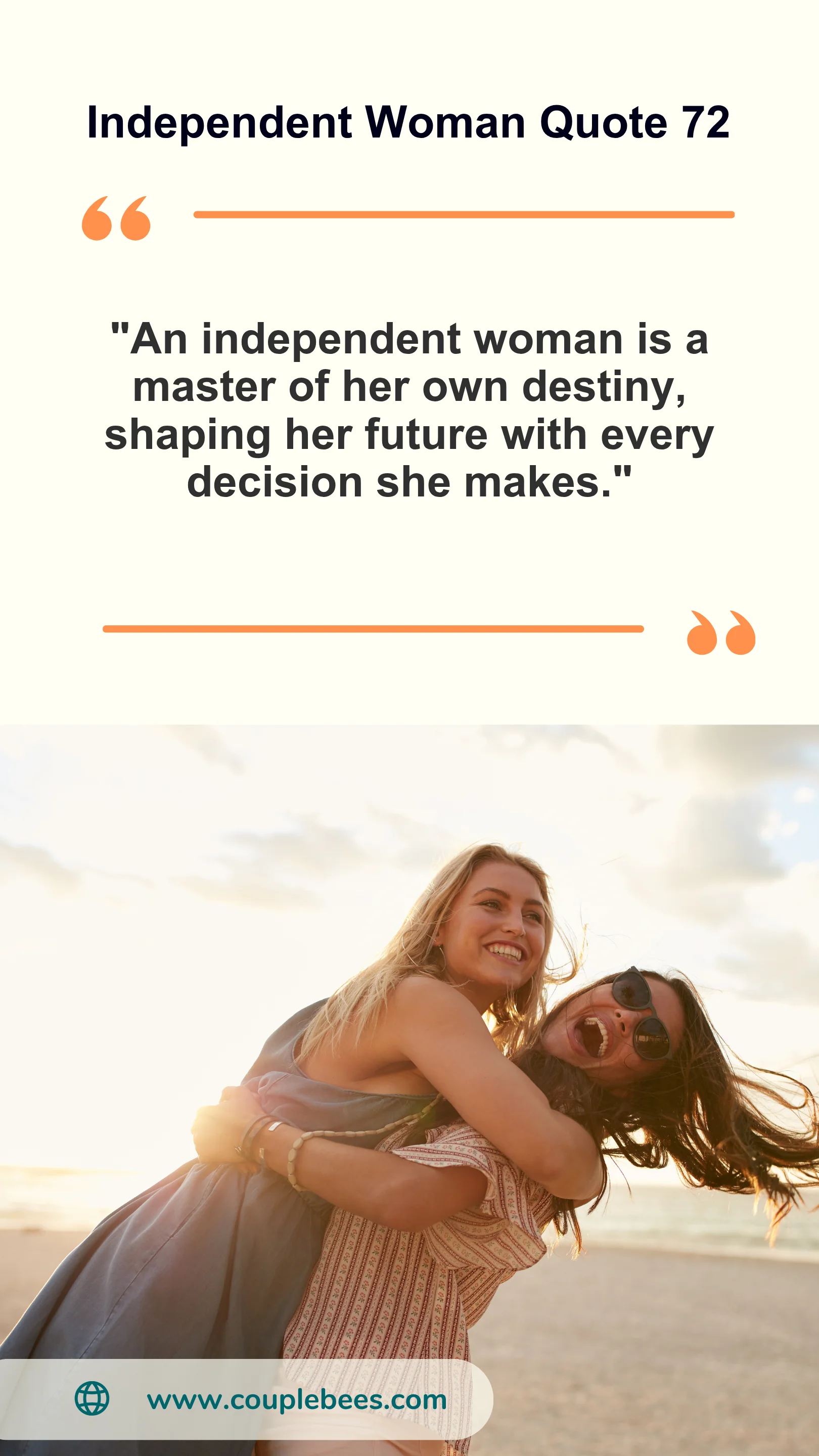 Independent Women Quote | HopeQure