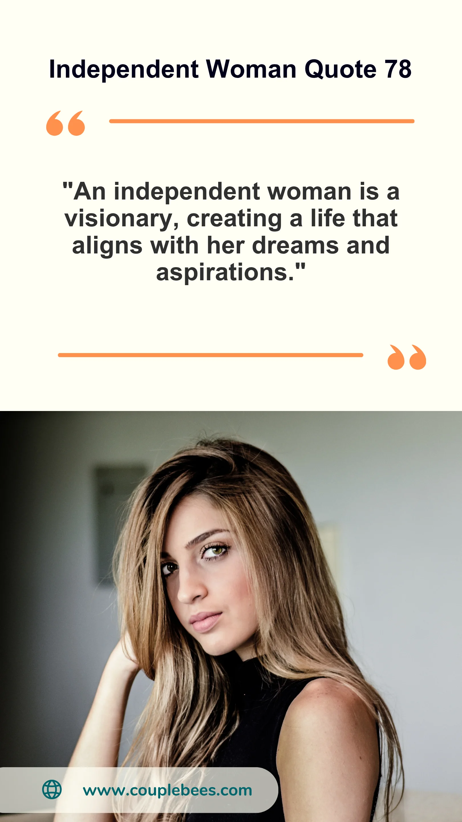 Independent Women Quote | HopeQure