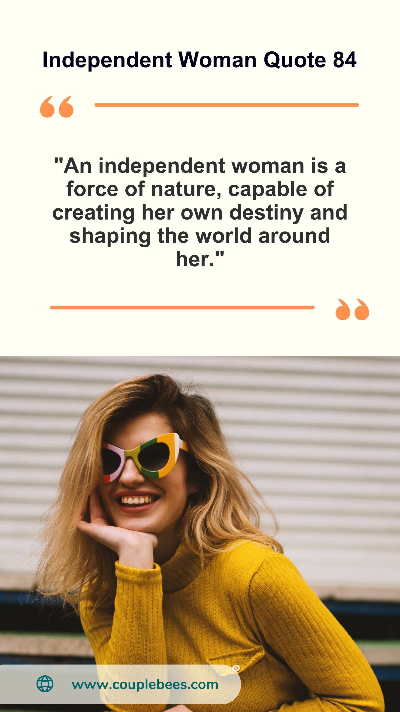 Independent Women Quote | HopeQure