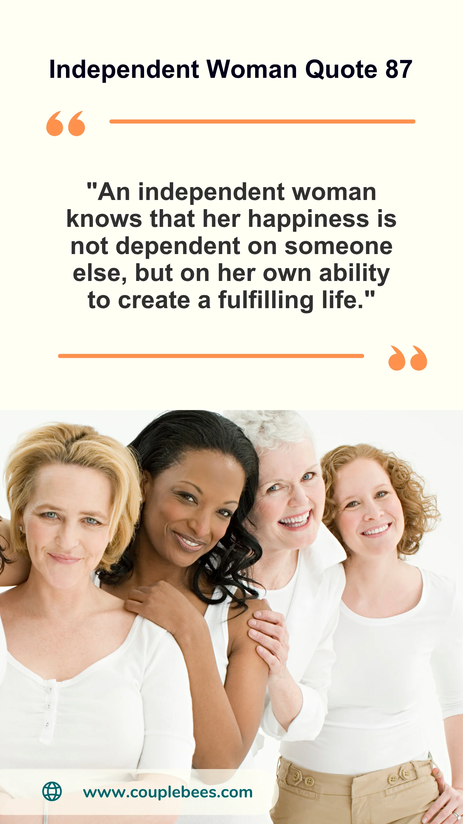 Independent Women Quote | HopeQure