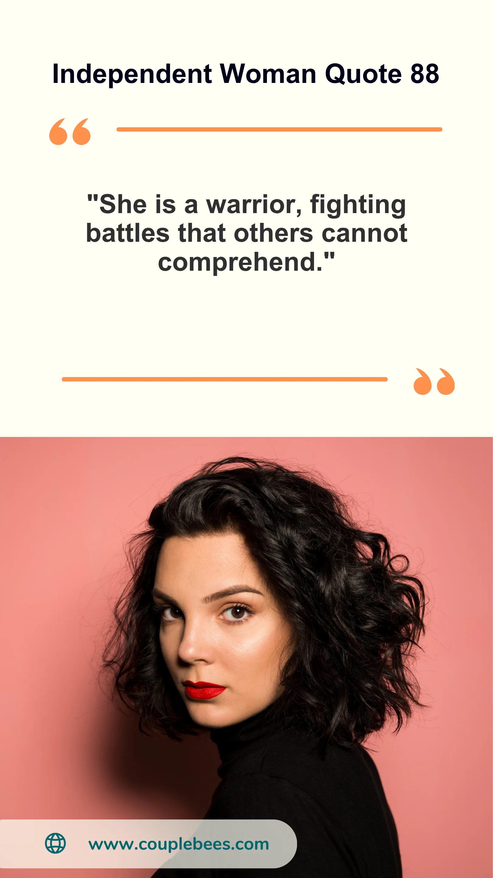 Independent Women Quote | HopeQure