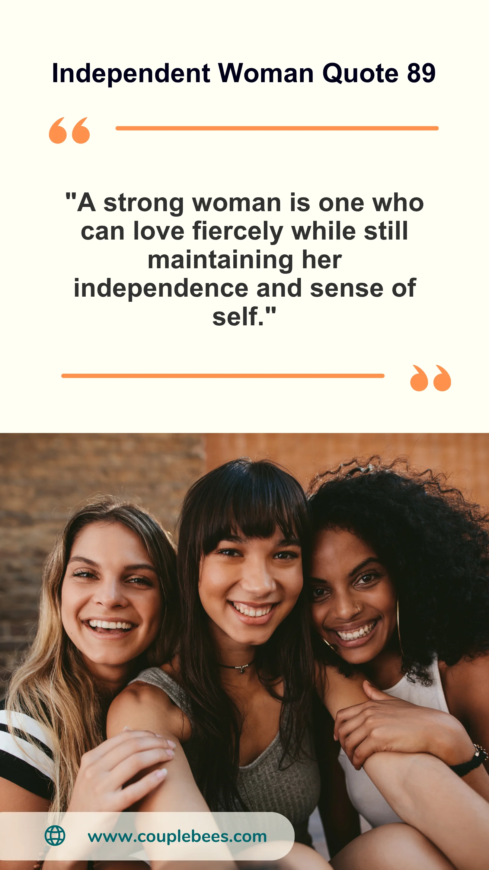 Independent Women Quote | HopeQure