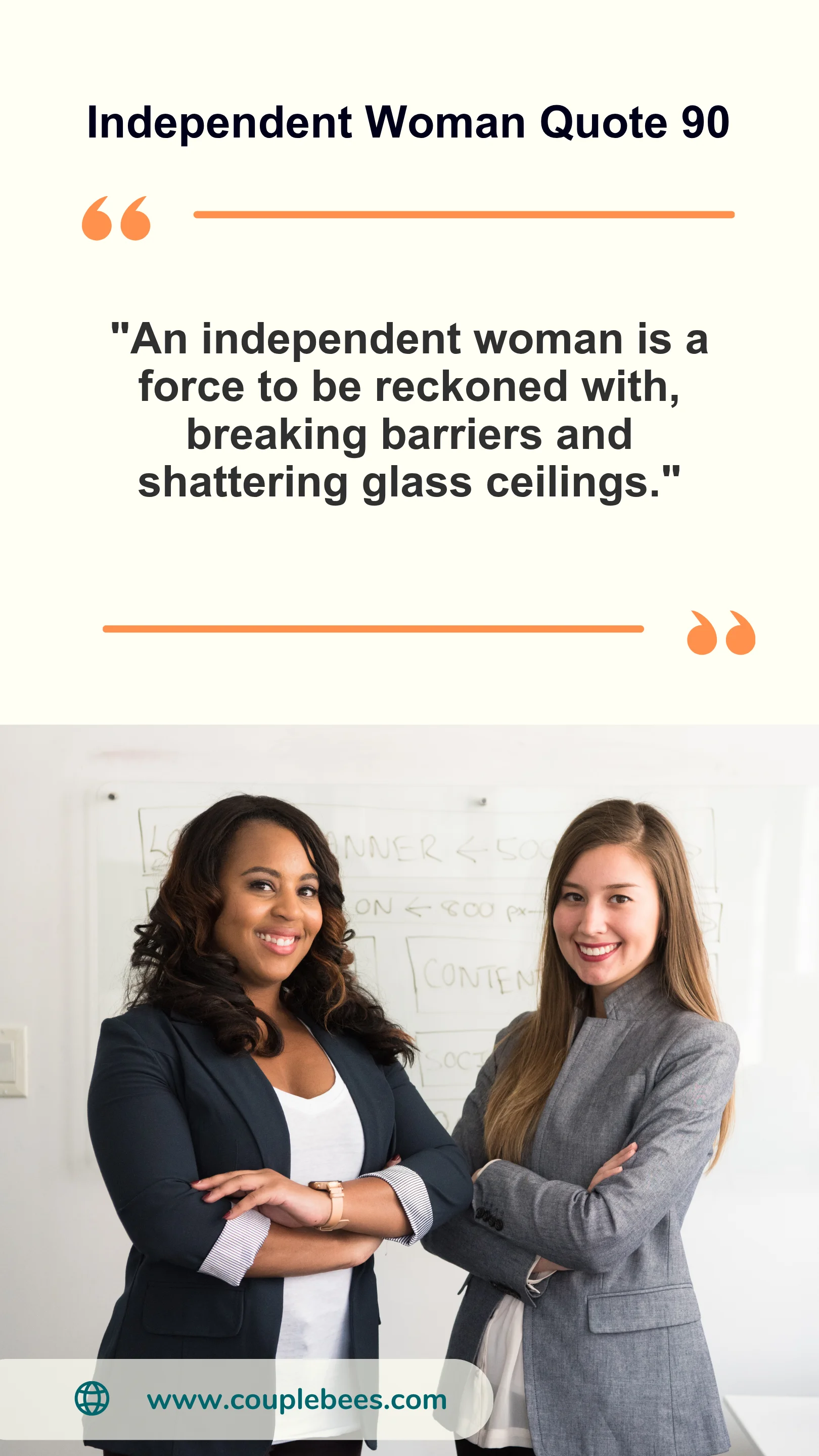 Independent Women Quote | HopeQure