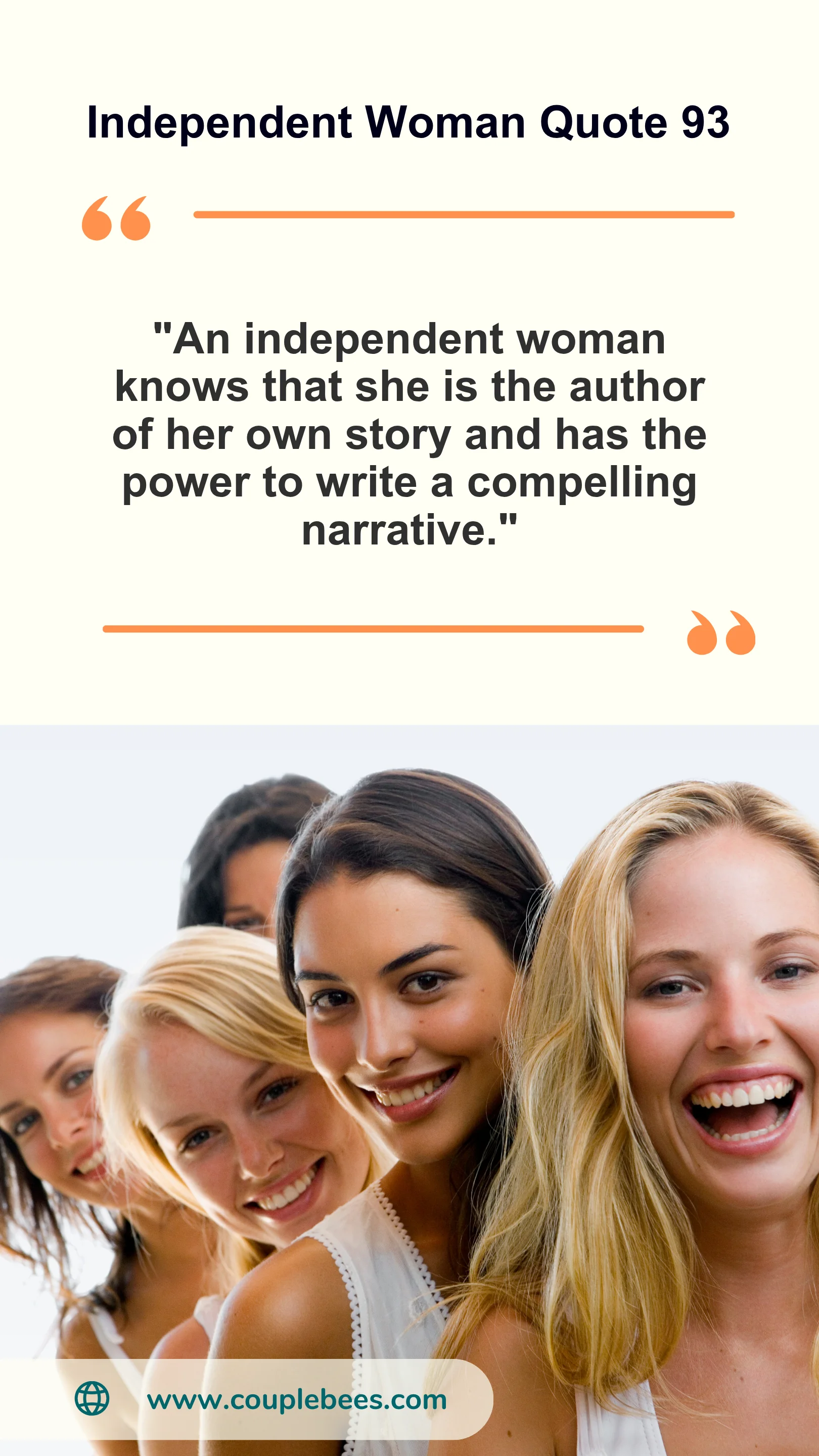 Independent Women Quote | HopeQure