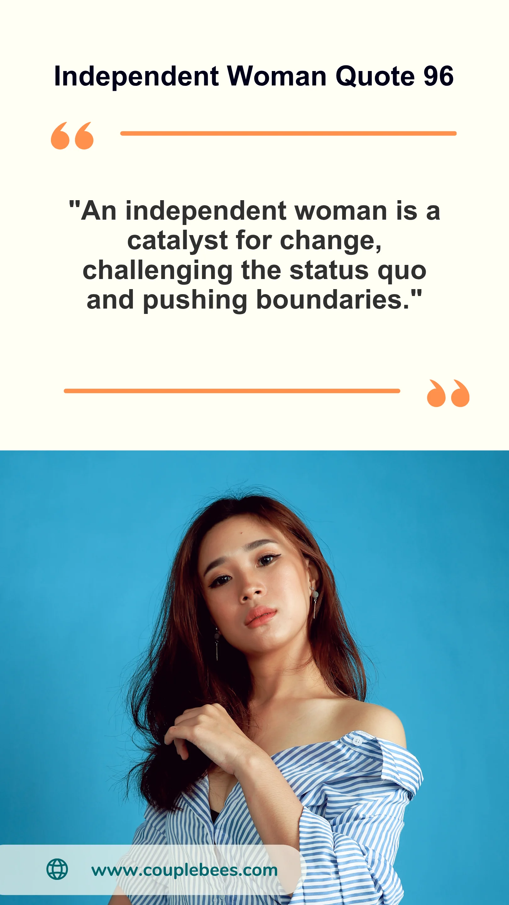 Independent Women Quote | HopeQure