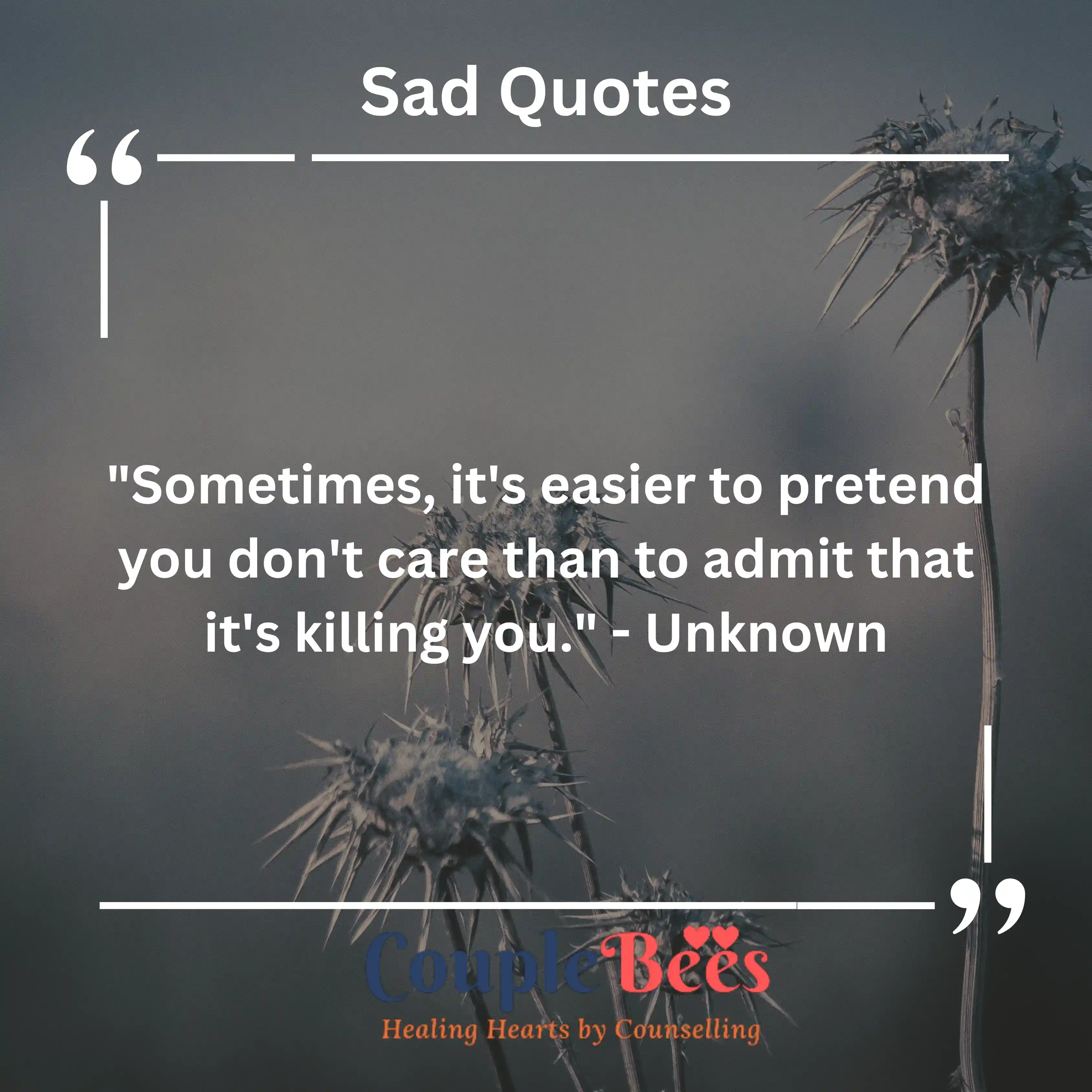 Sad Quotes | HopeQure